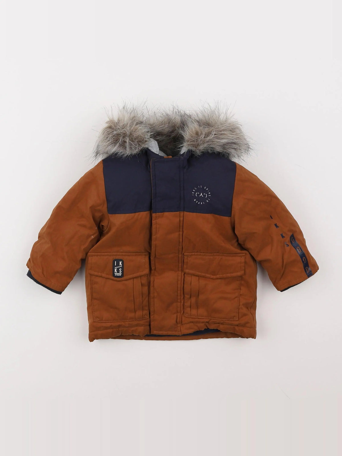 IKKS - parka marron - 6 mois