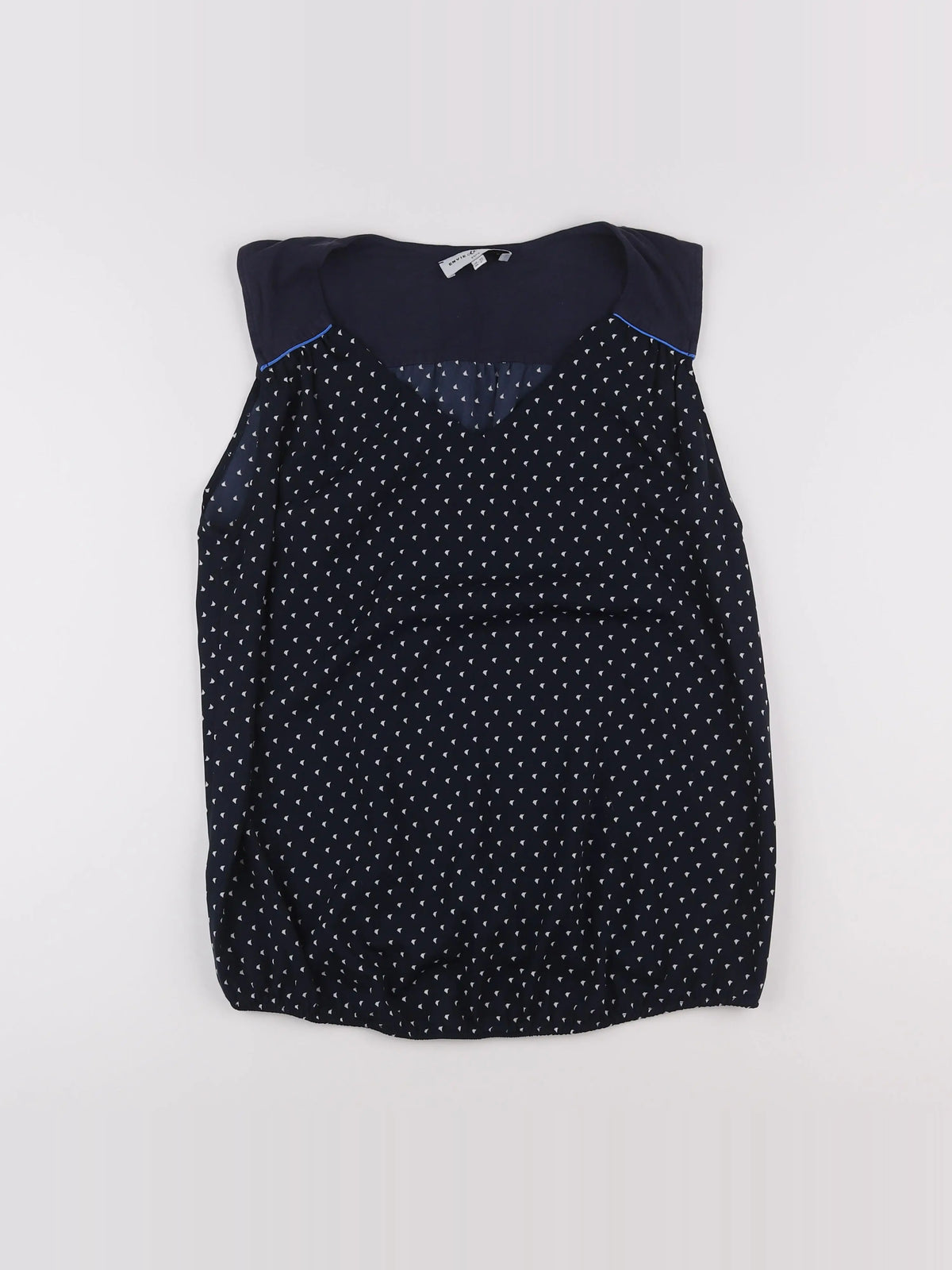 Envie de fraise - débardeur grossesse bleu - 40