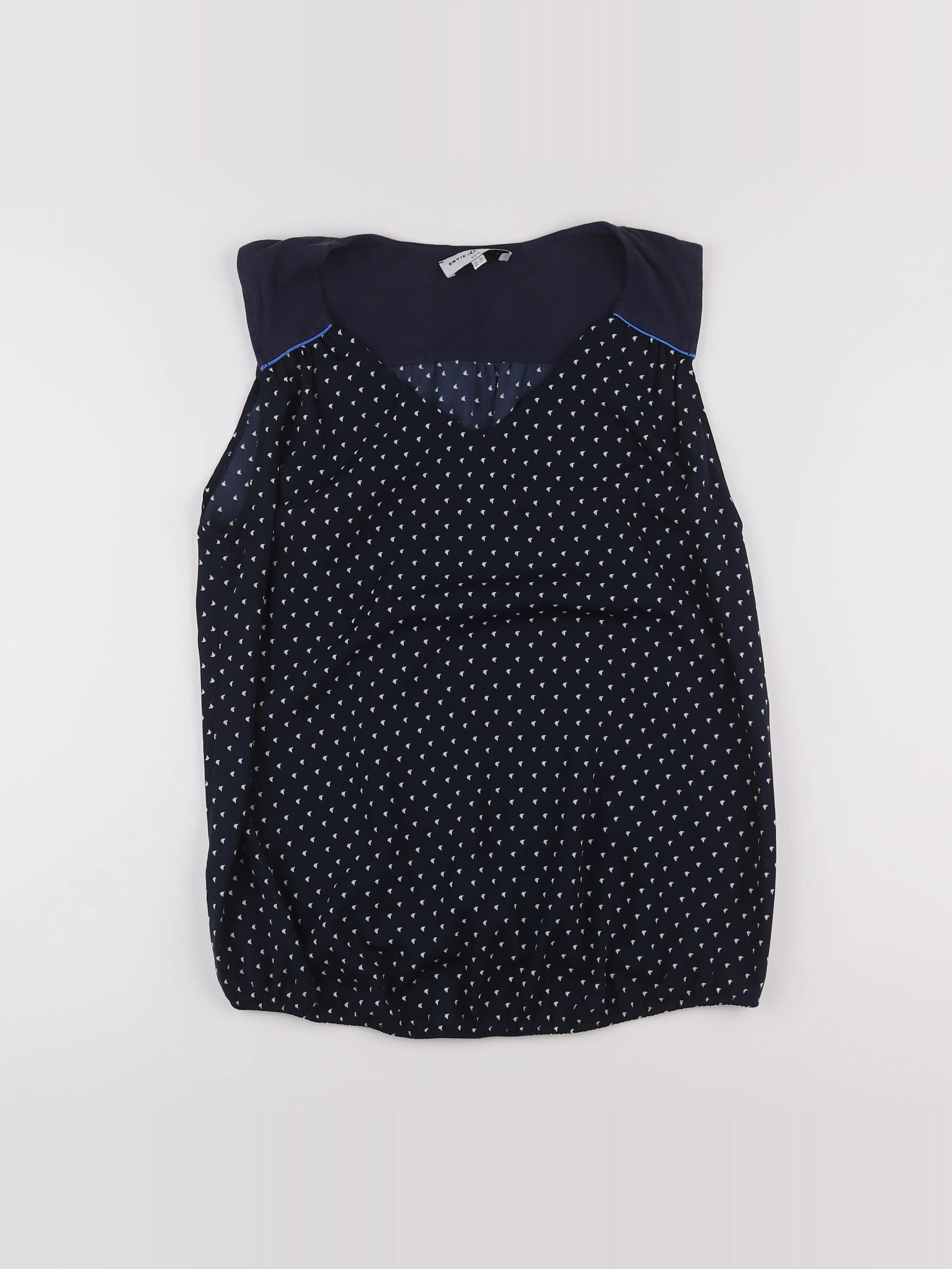 Envie de fraise - débardeur grossesse bleu - 40