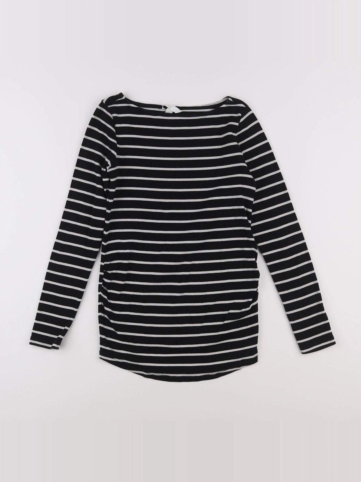 H&M - tee-shirt grossesse bleu - 38