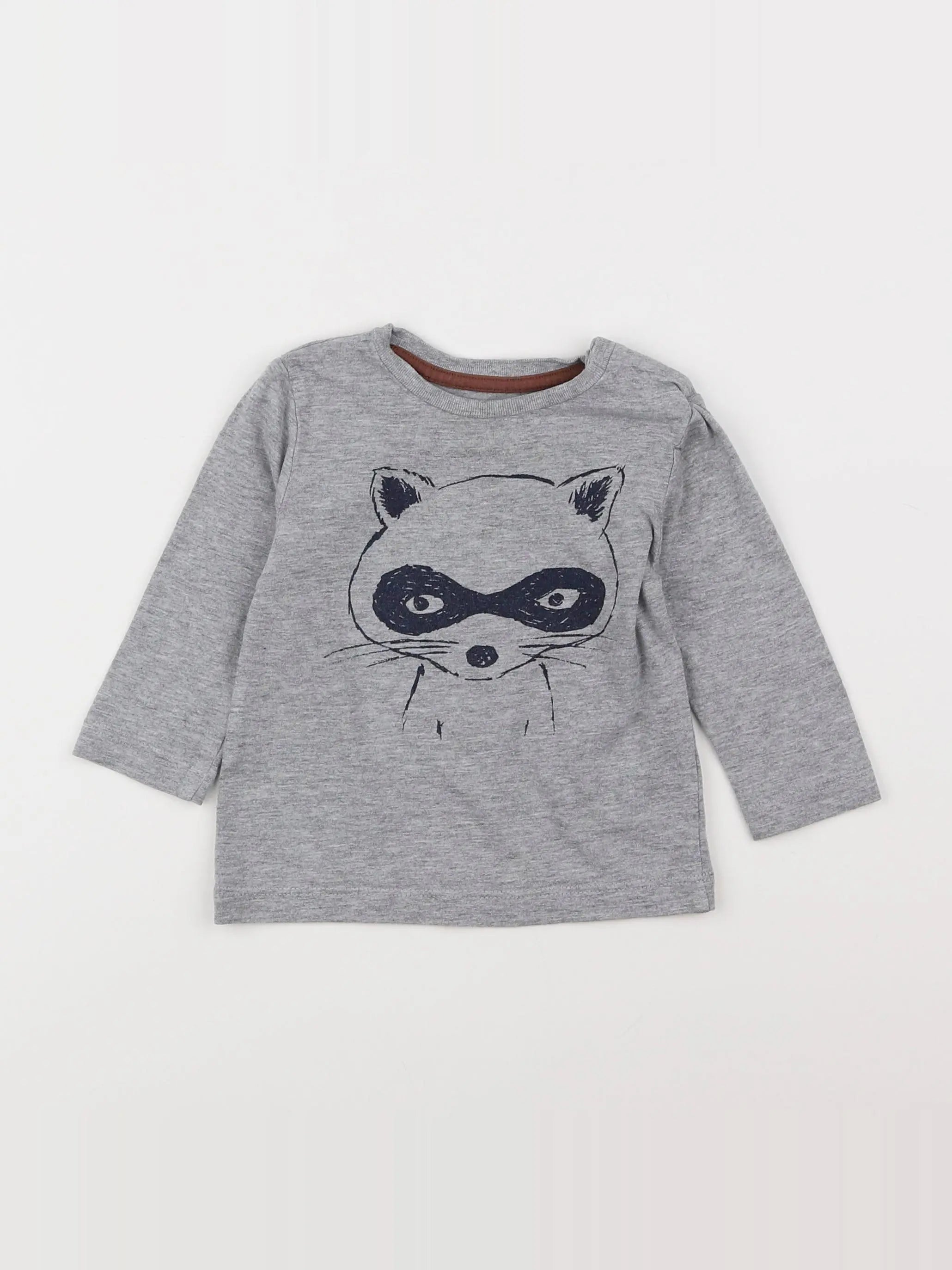 Boutchou - tee-shirt gris - 9 mois