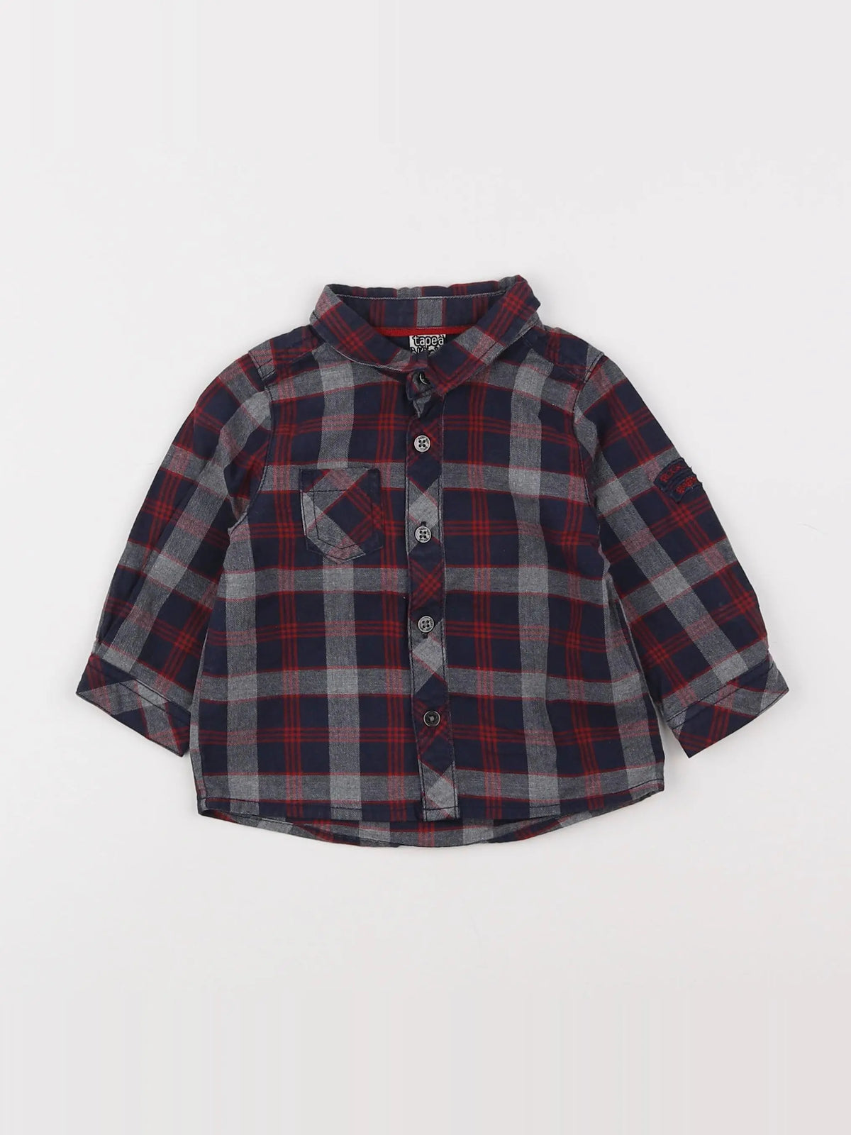 Tape à l'oeil - chemise multicolore - 9 mois