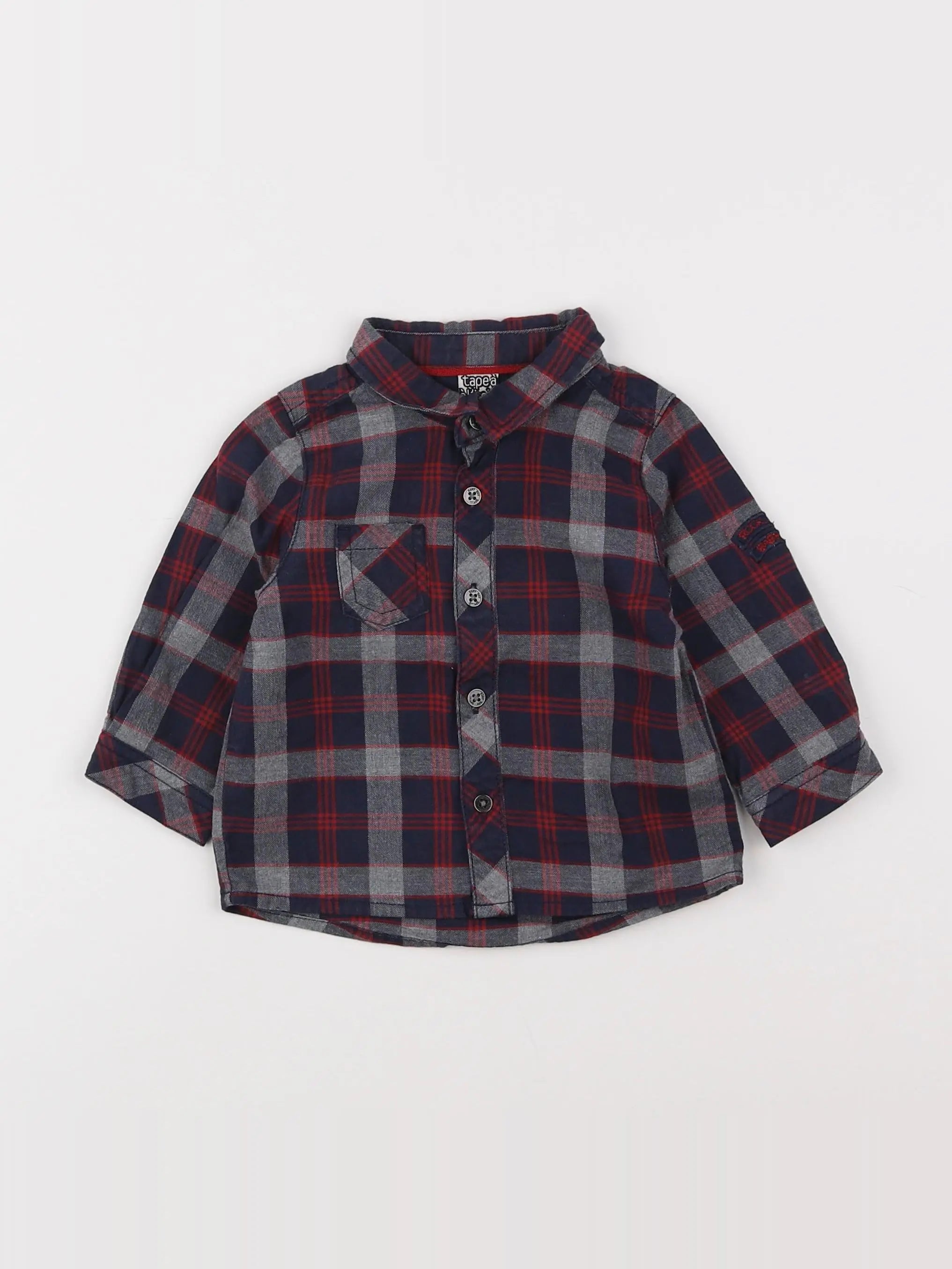 Tape à l'oeil - chemise multicolore - 9 mois