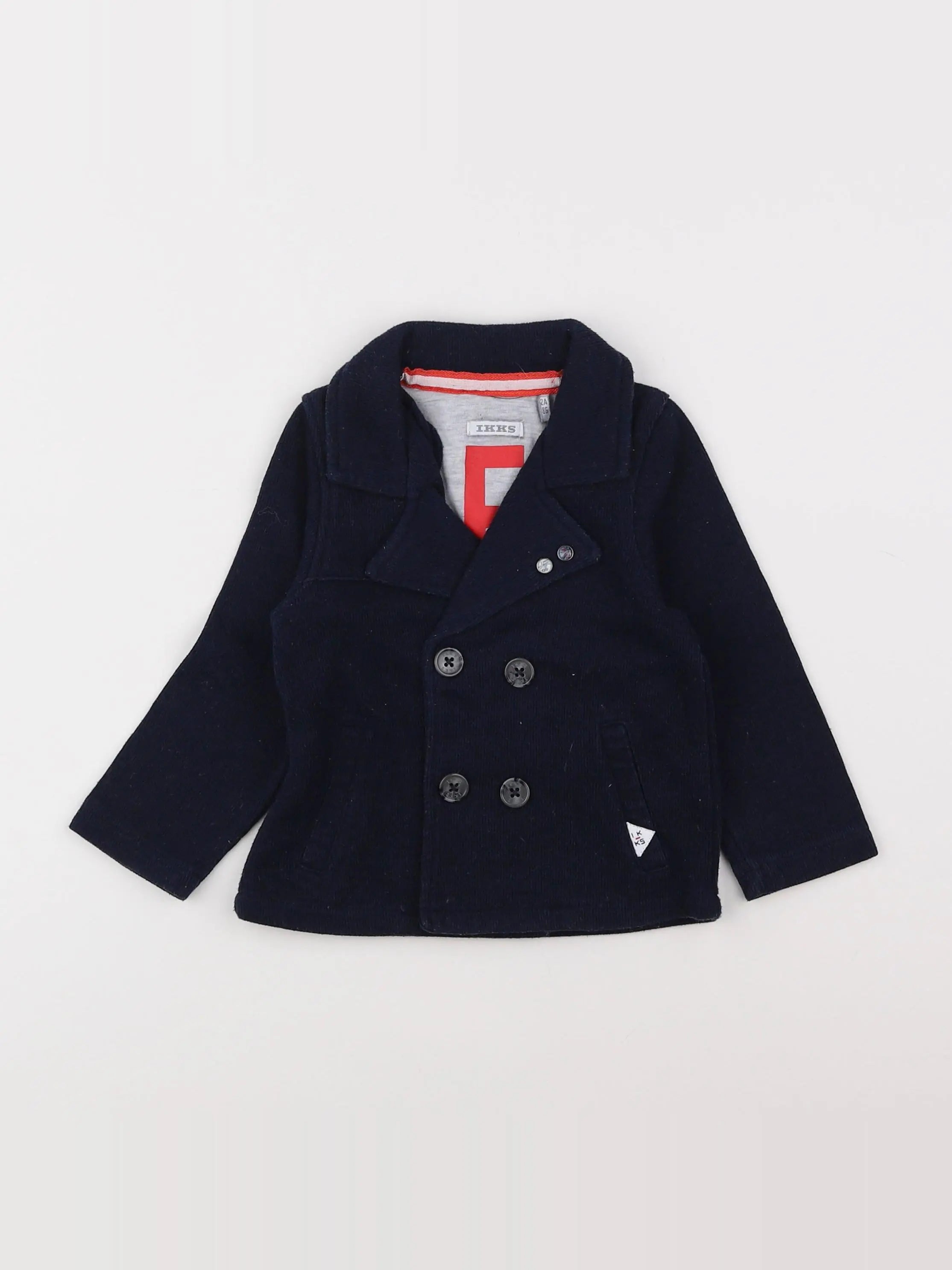 IKKS - veste bleu - 2 ans