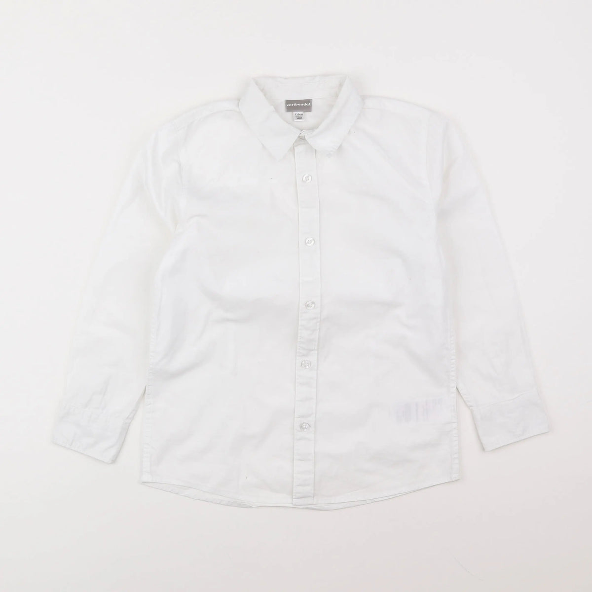 Vertbaudet - chemise blanc - 8 ans