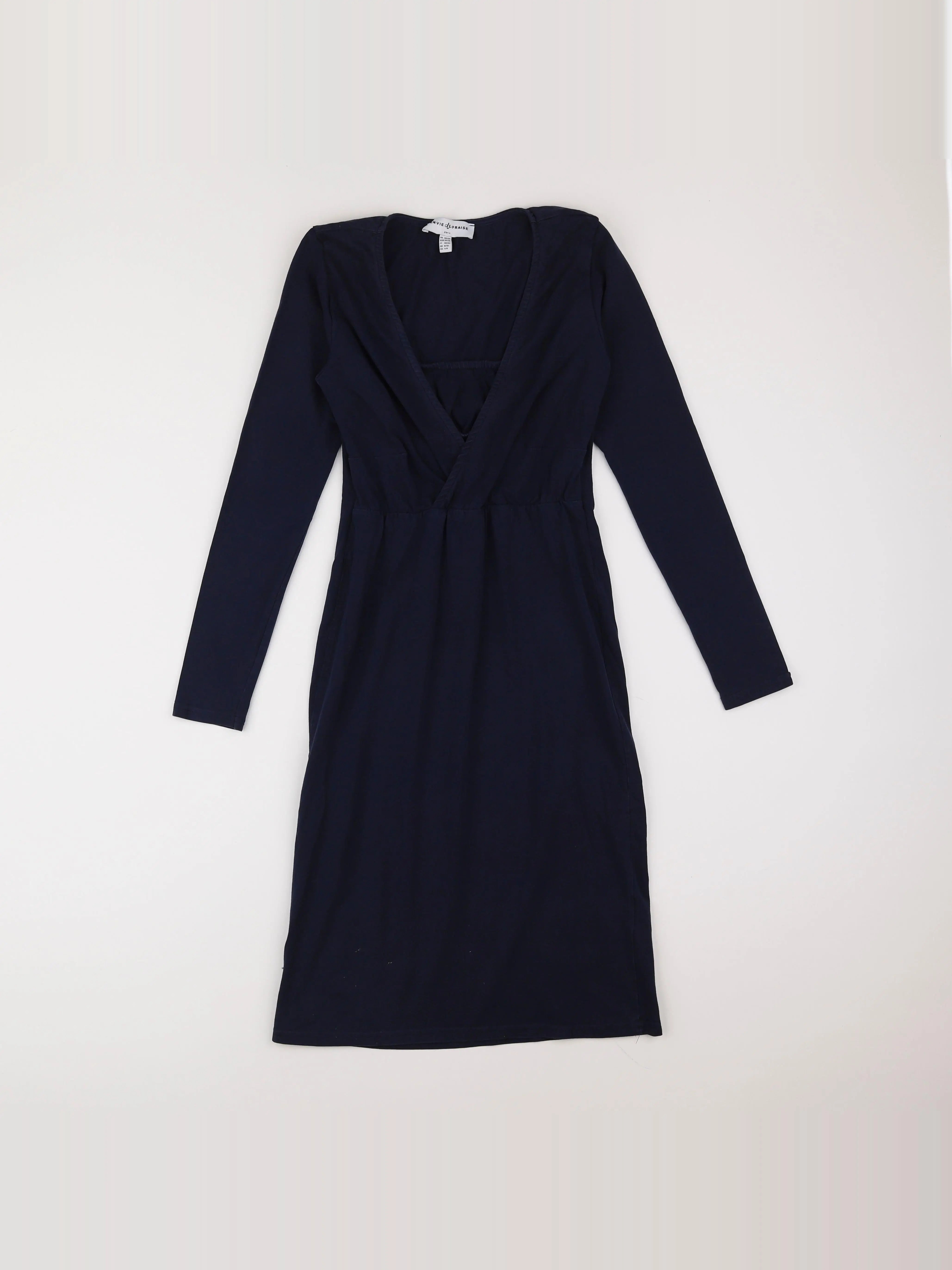 Envie de fraise - robe grossesse bleu - 36 à 38