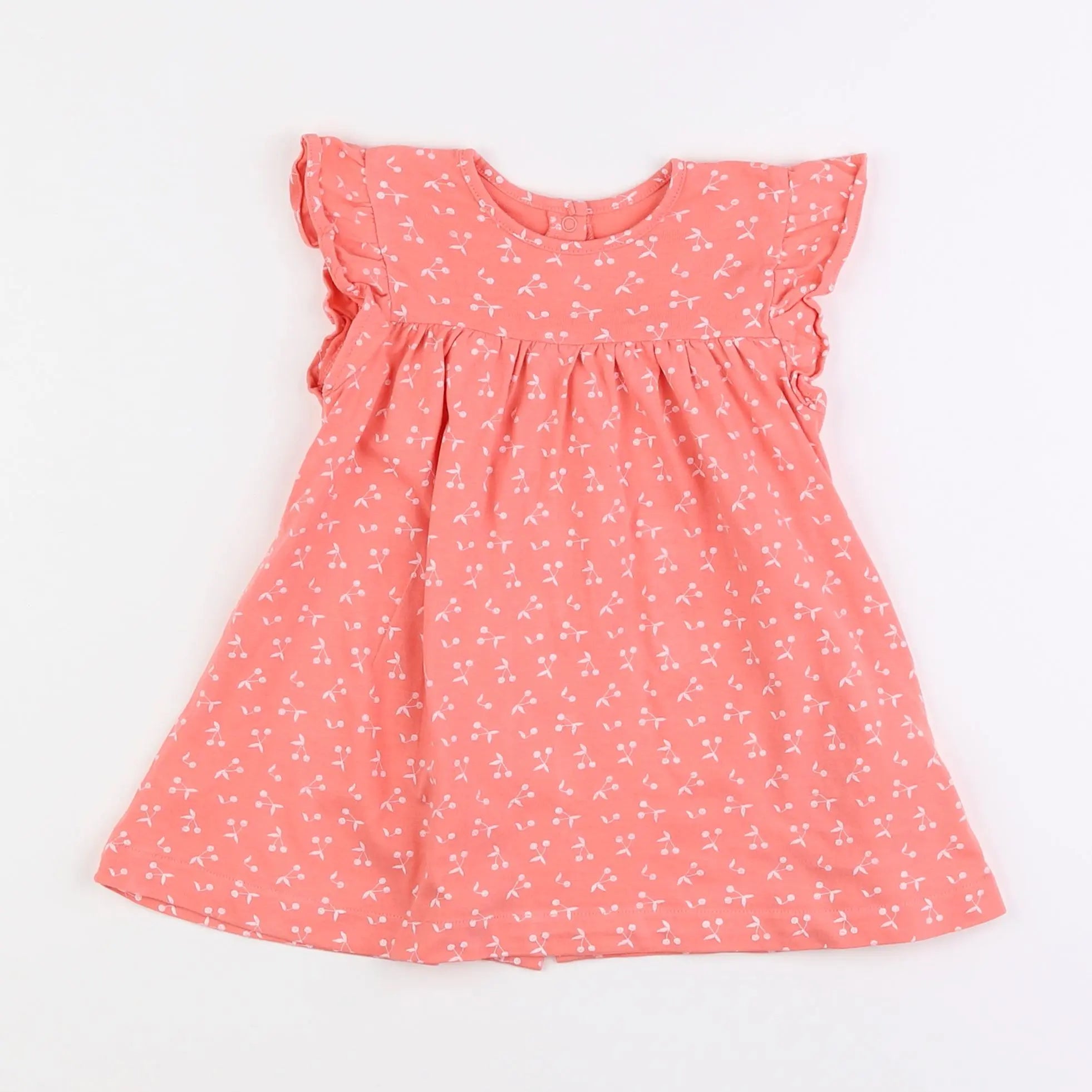 Vertbaudet - robe rose - 12 mois
