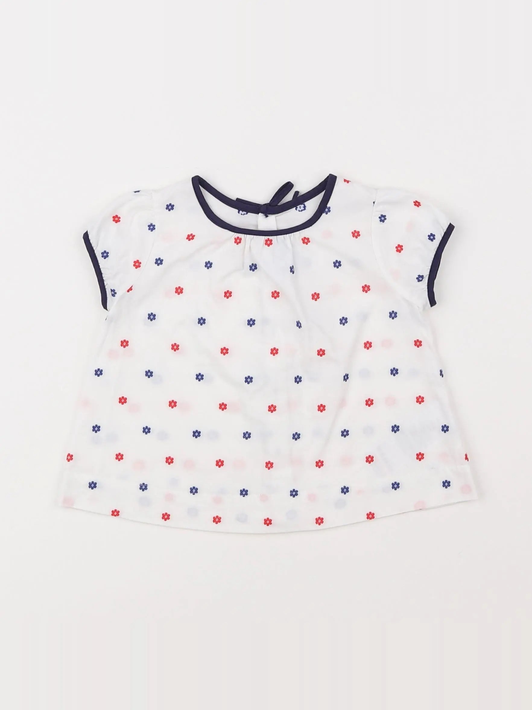 Jacadi - blouse blanc - 6 mois