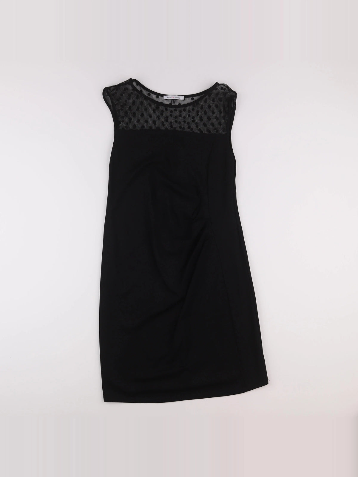 Envie de fraise - robe grossesse noir - 38