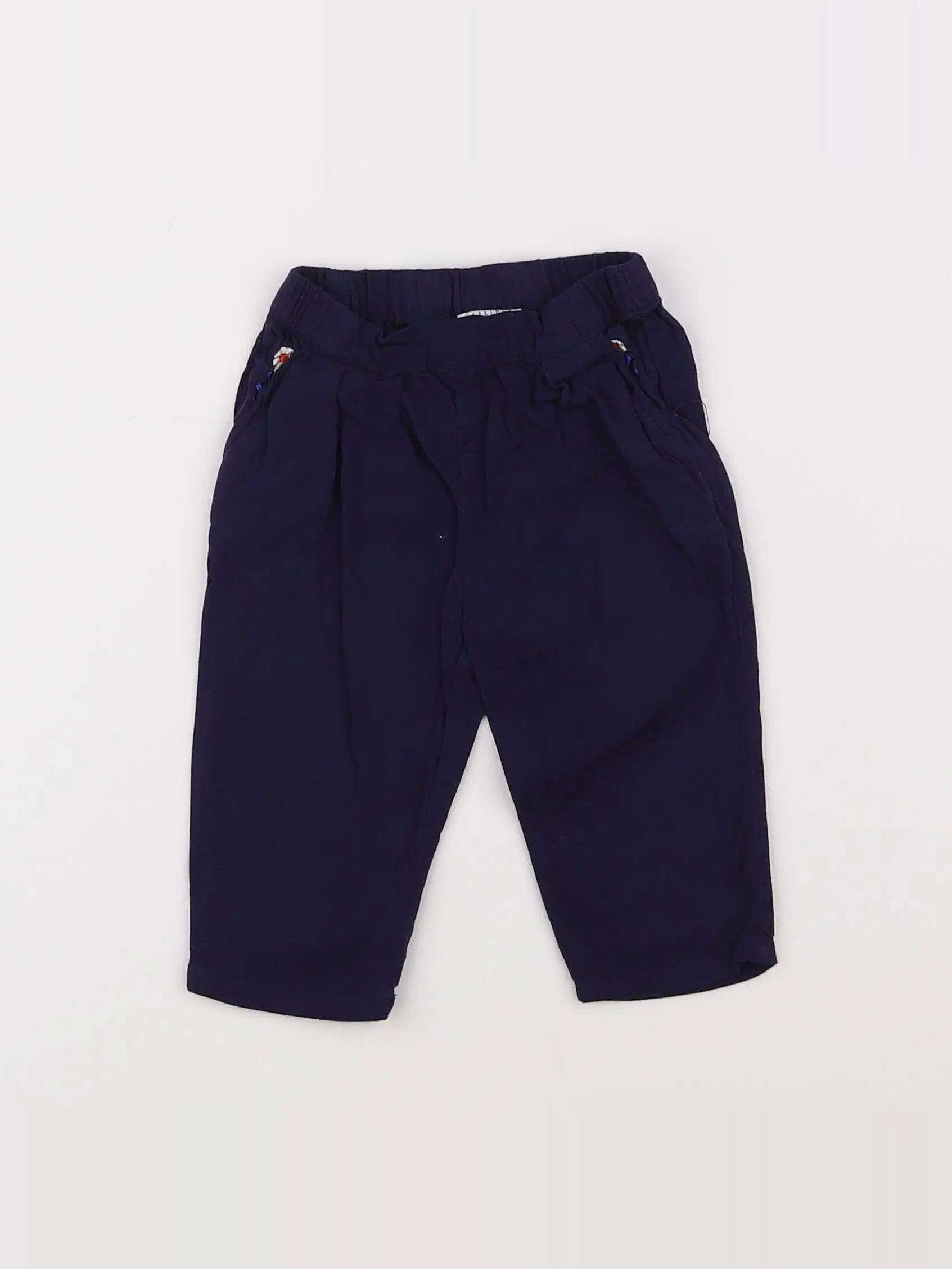 Carrément Beau - pantalon bleu - 6 mois