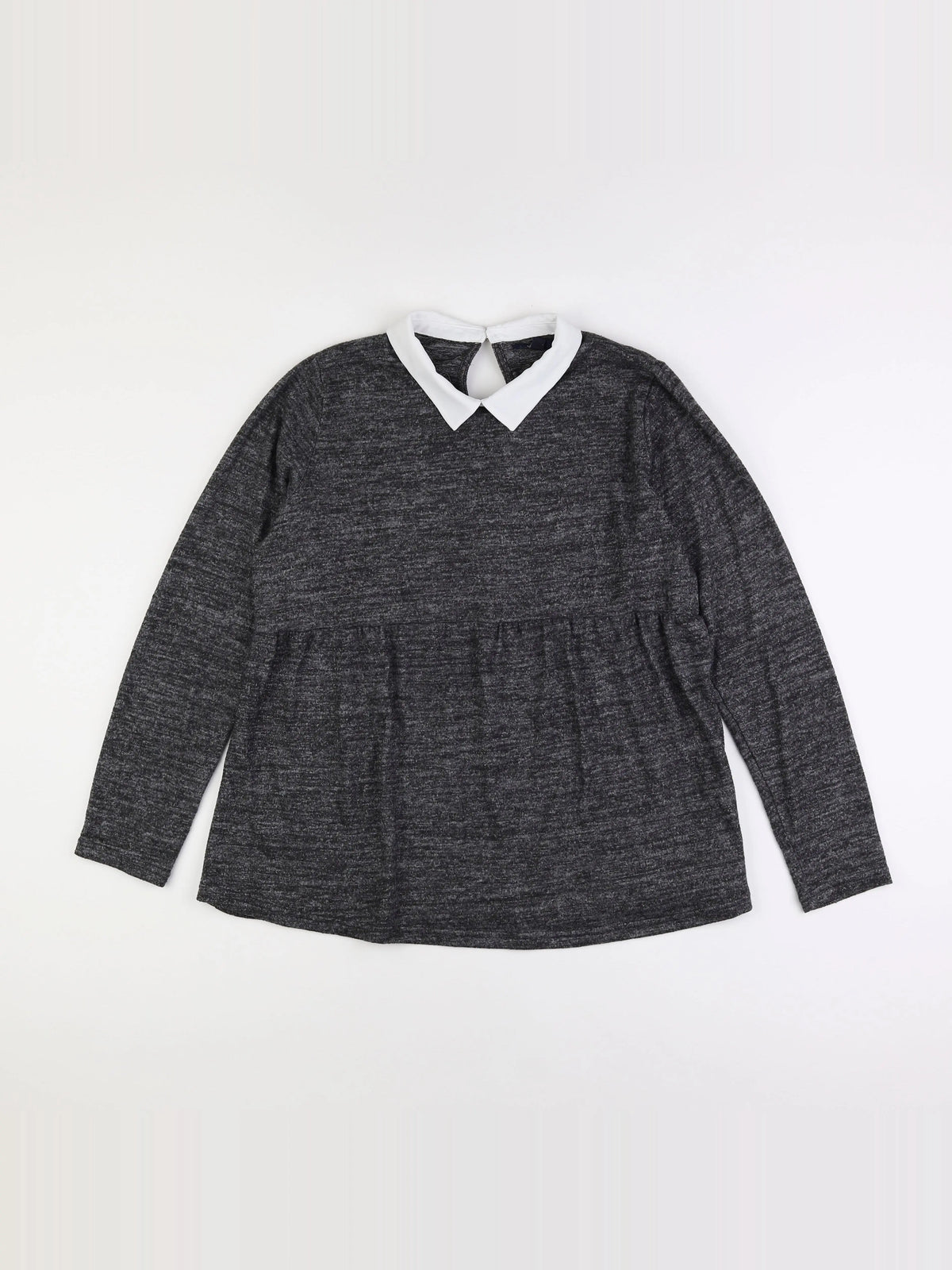 Kiabi - tee-shirt grossesse gris - 46 à 48