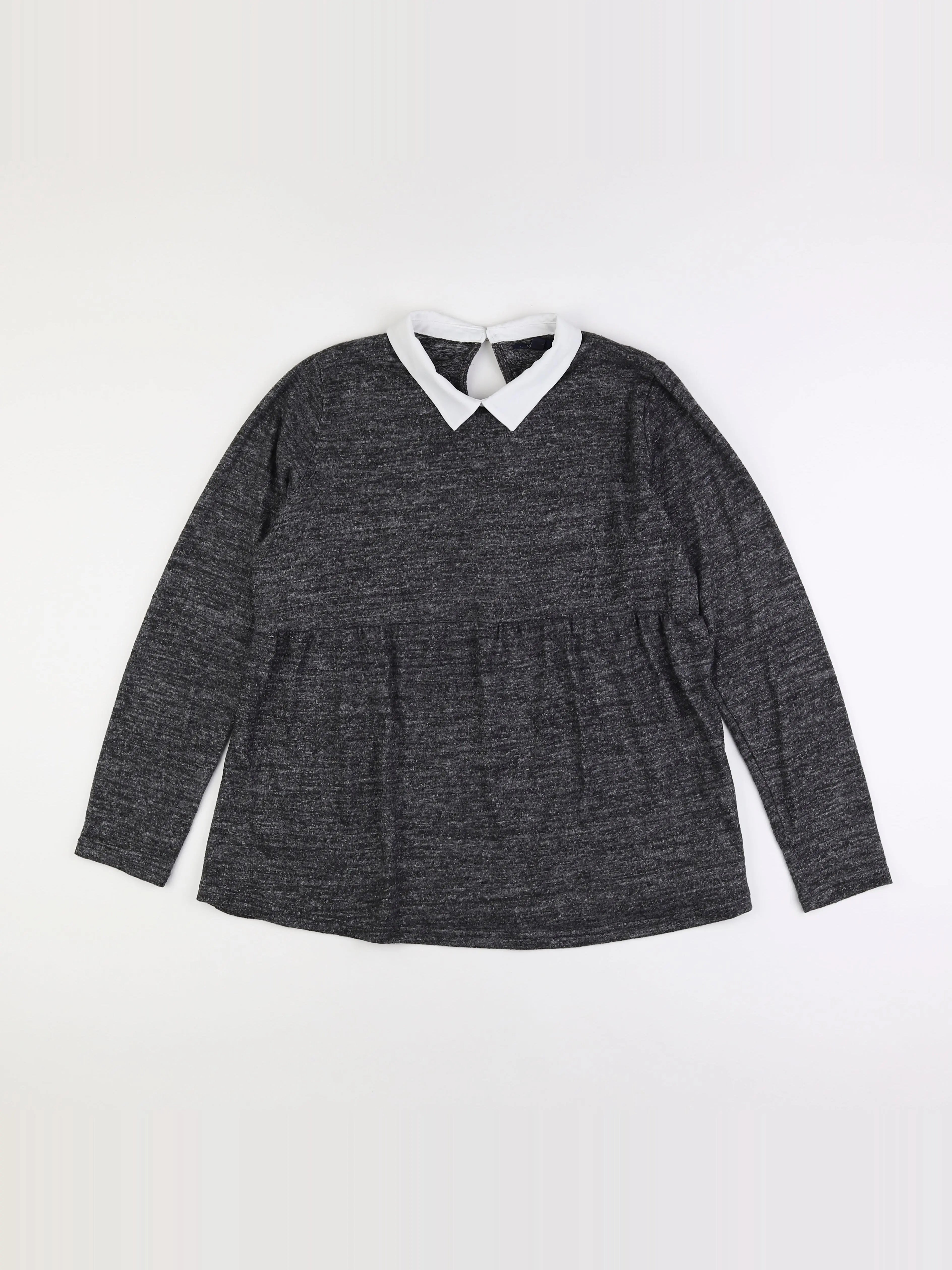 Kiabi - tee-shirt grossesse gris - 46 à 48