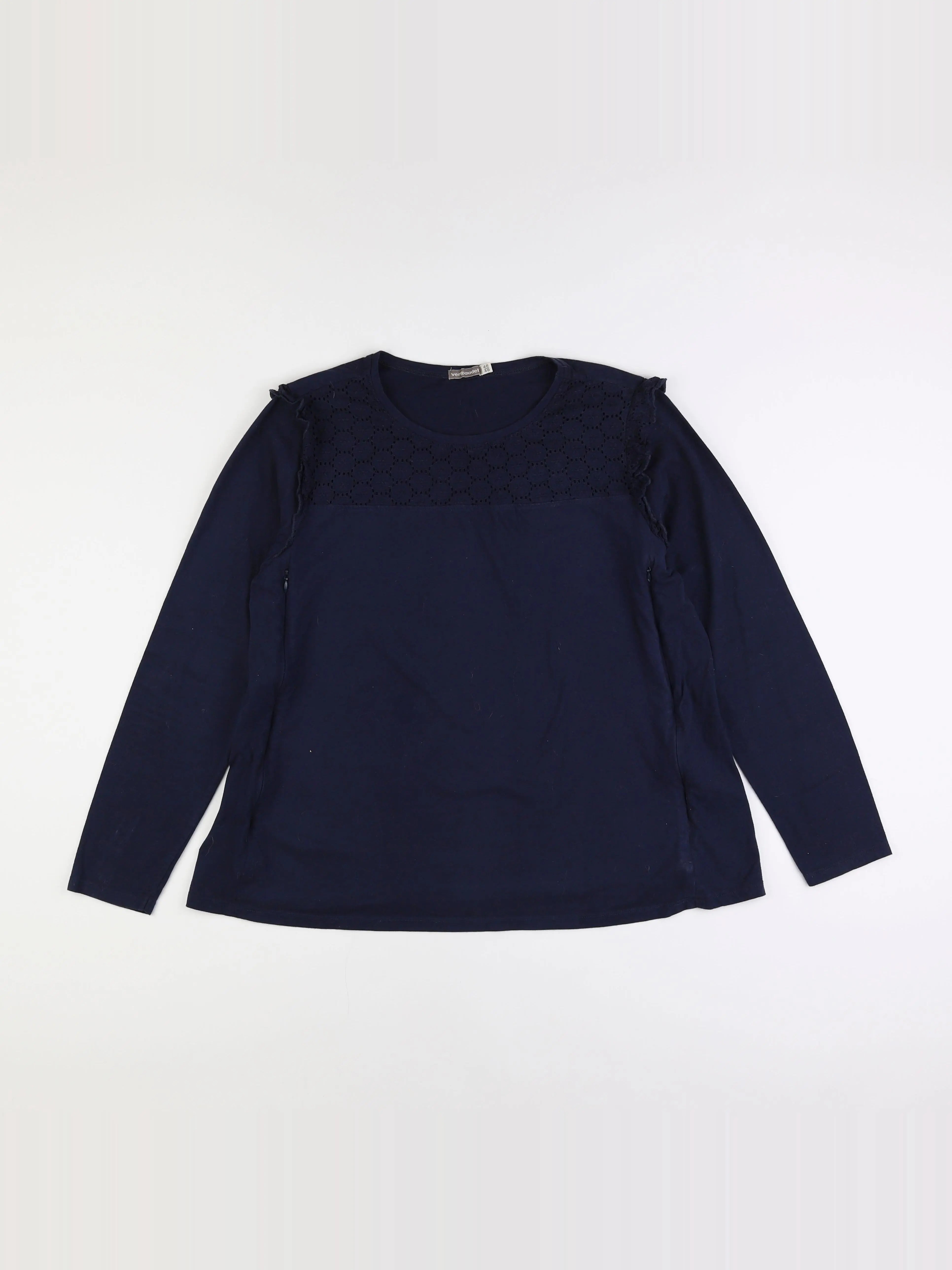 Vertbaudet - tee-shirt grossesse bleu - 46 à 48