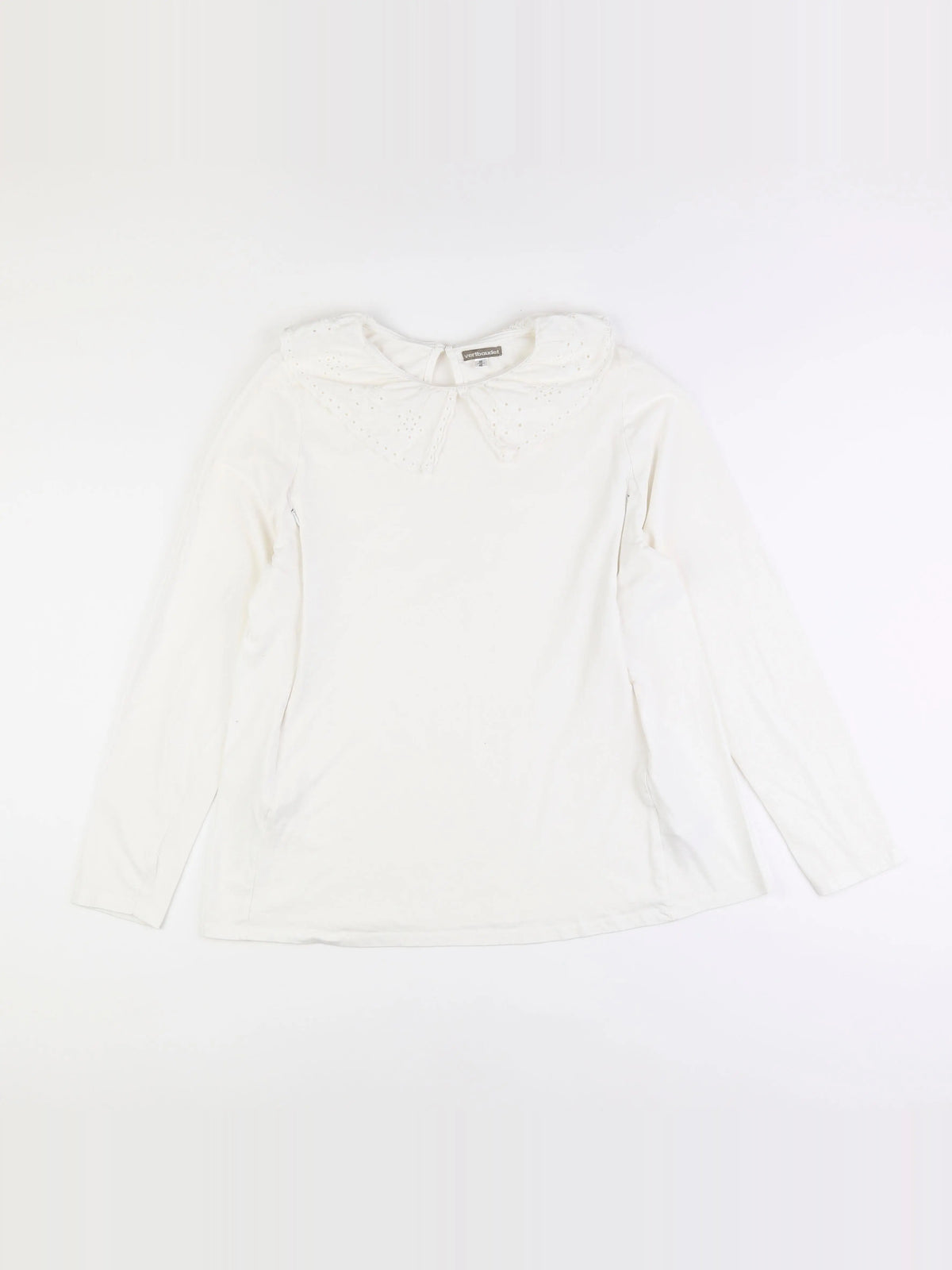 Vertbaudet - tee-shirt grossesse blanc - 46 à 48