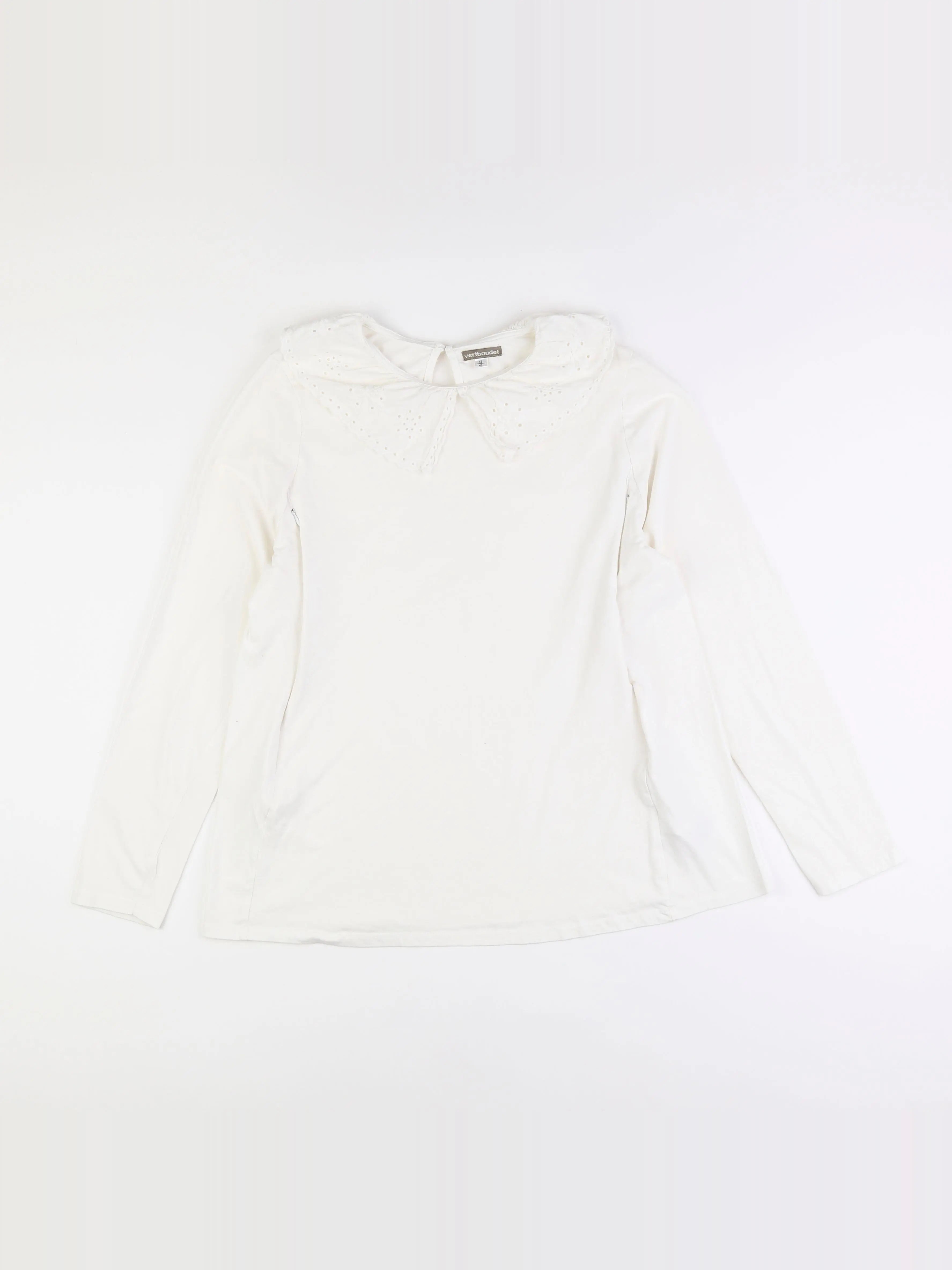 Vertbaudet - tee-shirt grossesse blanc - 46 à 48