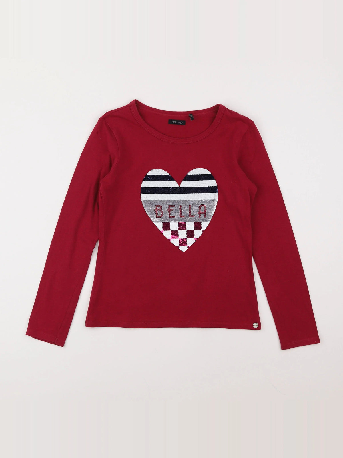 IKKS - tee-shirt rouge - 10 ans