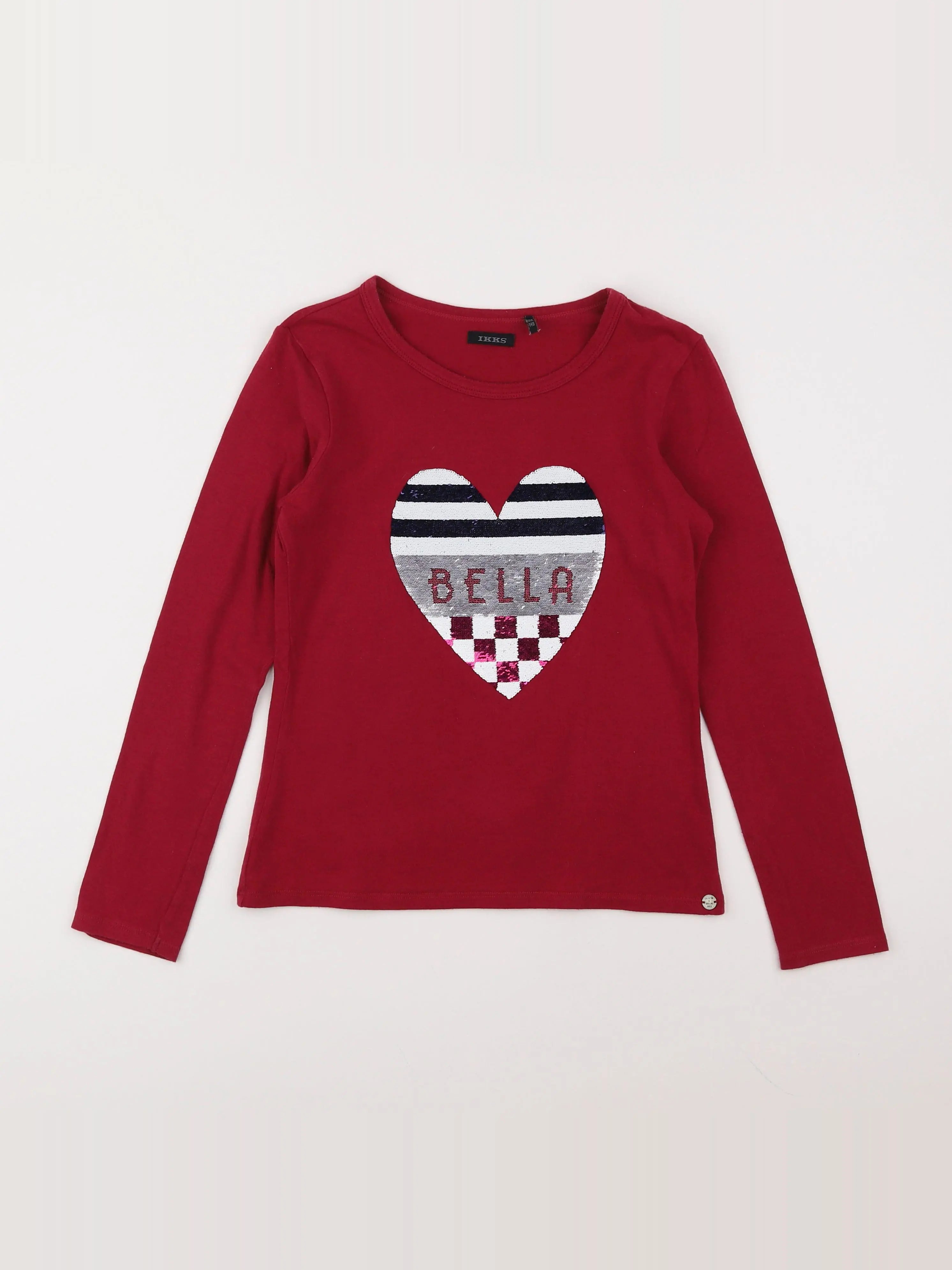 IKKS - tee-shirt rouge - 10 ans