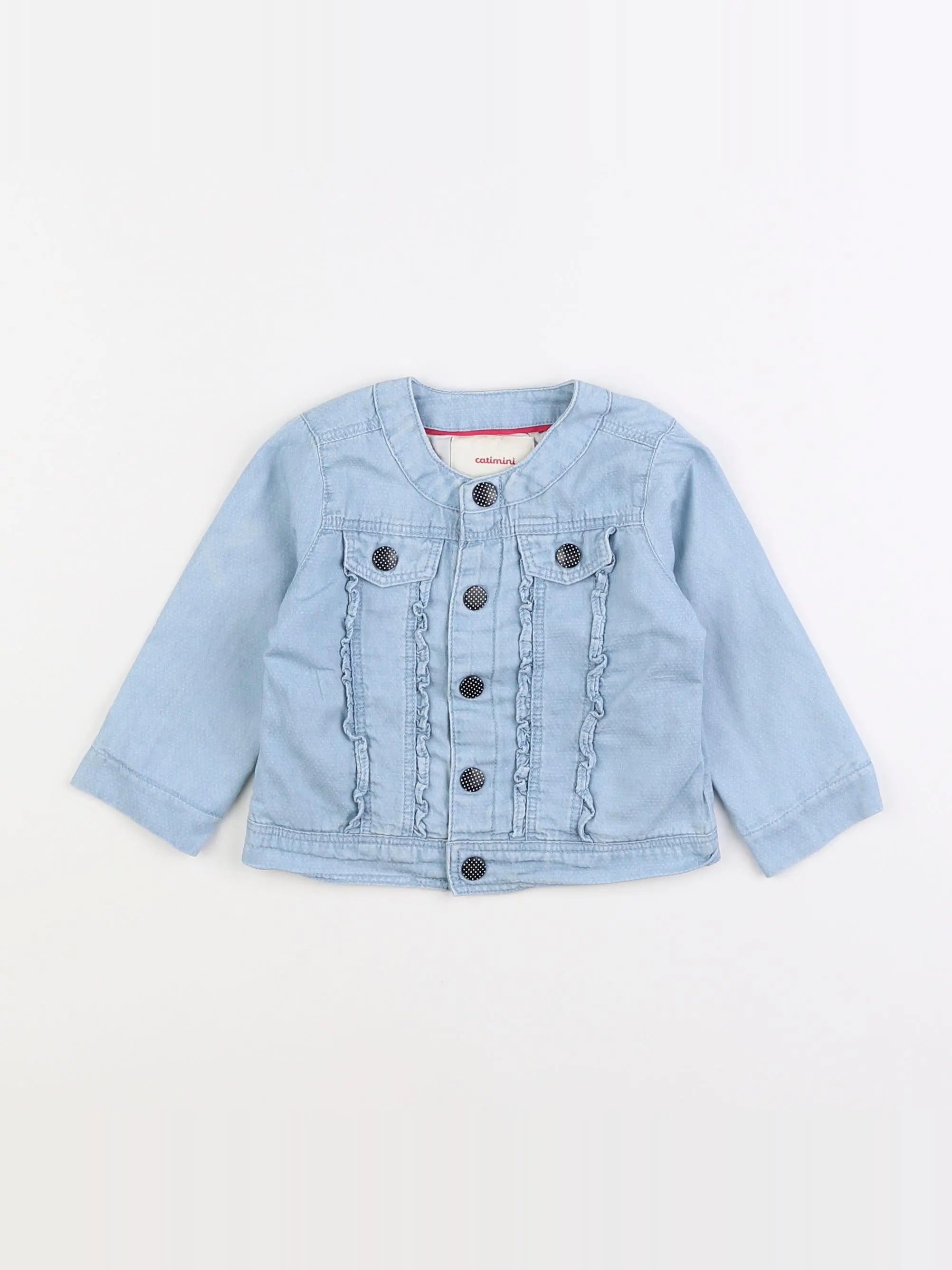 Catimini - veste bleu - 9 mois