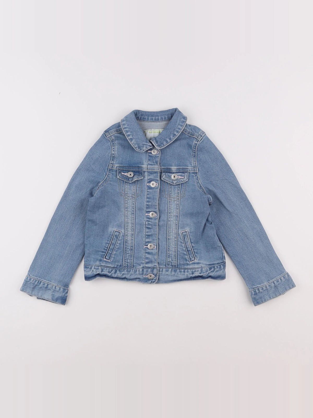 Vertbaudet - veste bleu - 6 ans