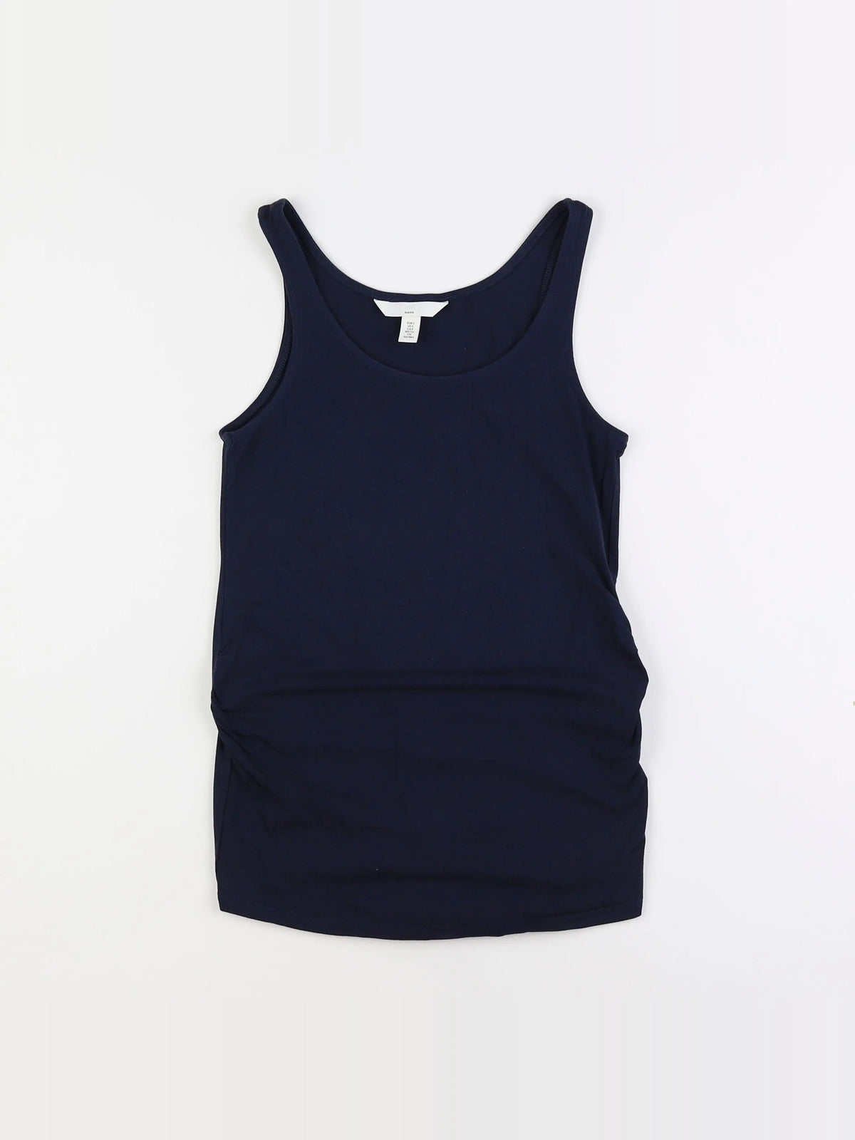 H&M - débardeur grossesse bleu - 36 à 38