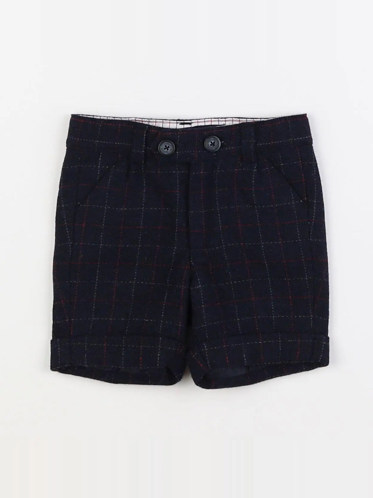 Jacadi - short bleu - 6 mois