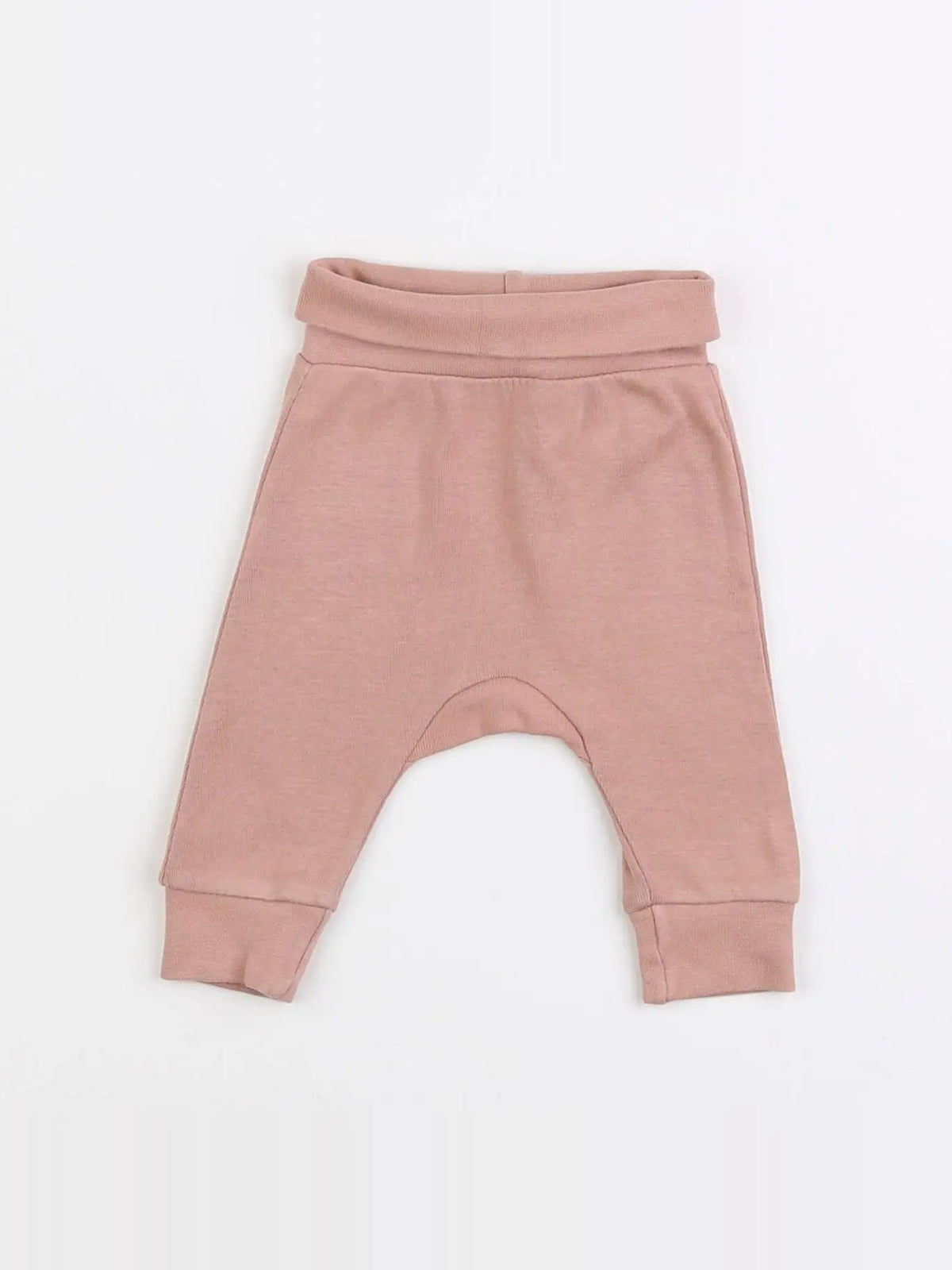H&M - sarouel rose - 0/1 mois