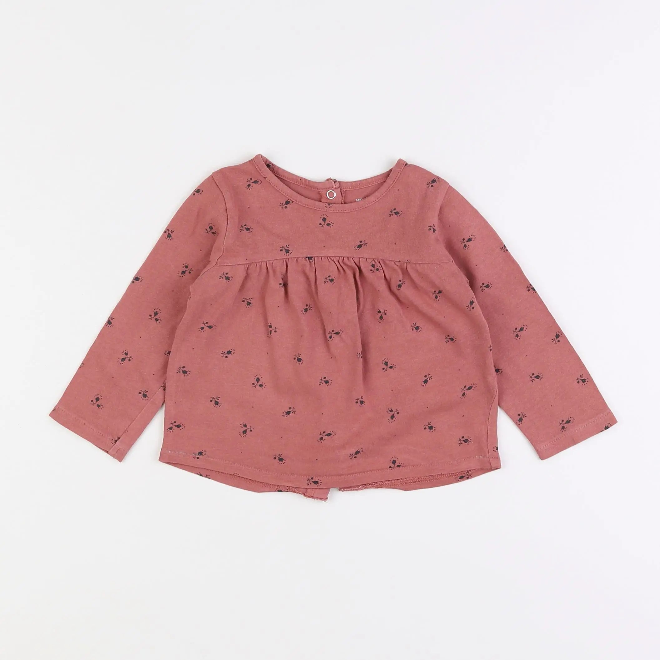 Vertbaudet - tee-shirt rose - 9 mois
