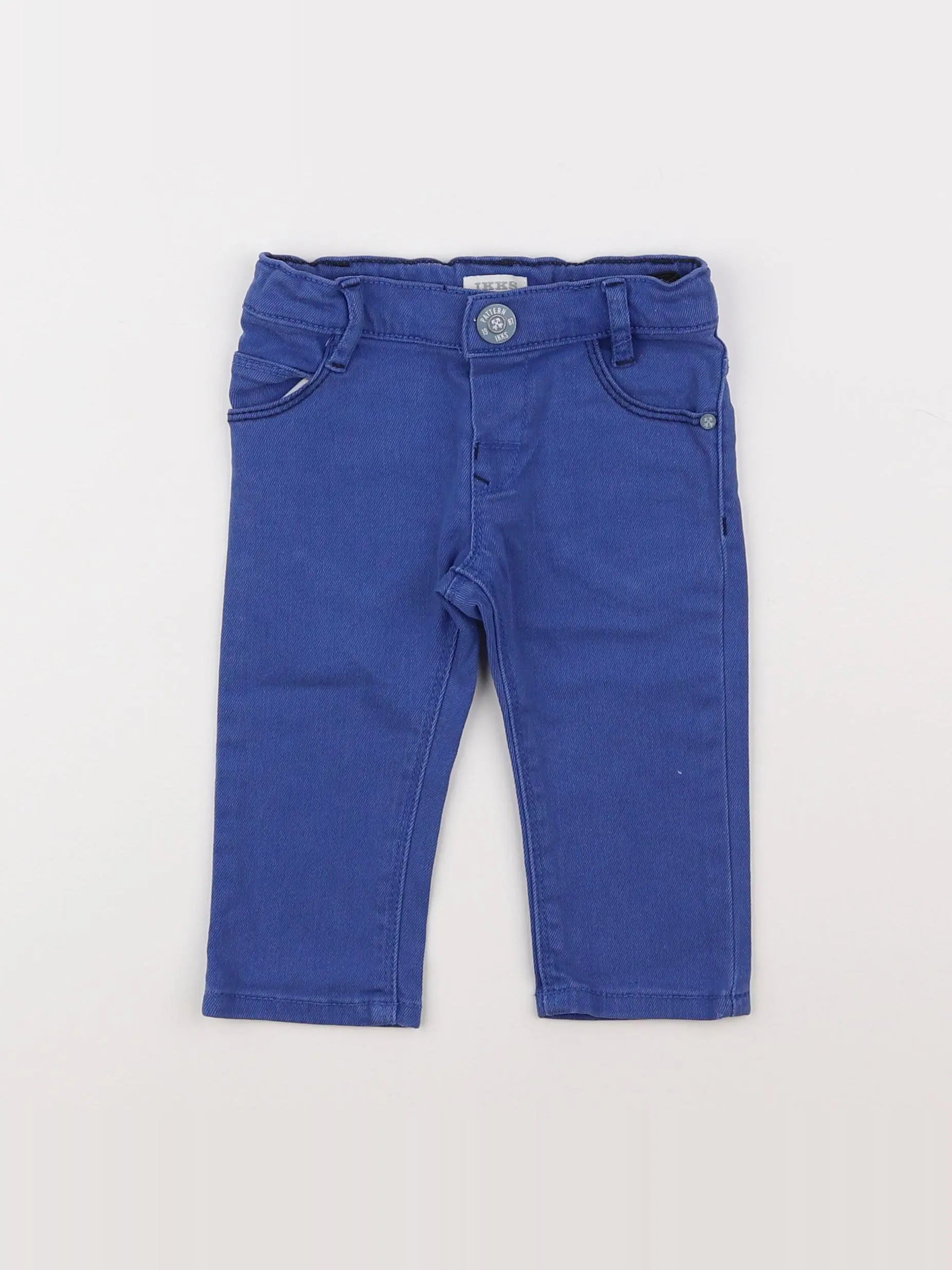 IKKS - jean bleu - 6 mois