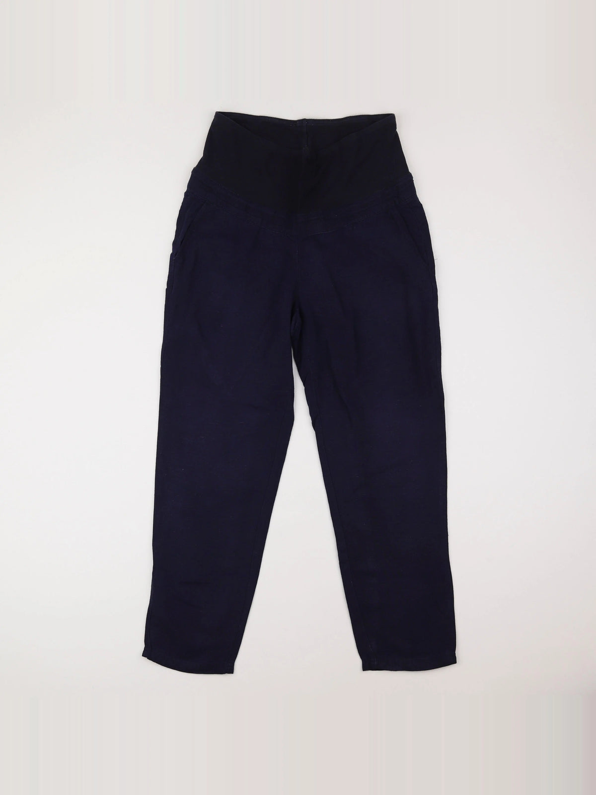 H&M - pantalon grossesse bleu - 38