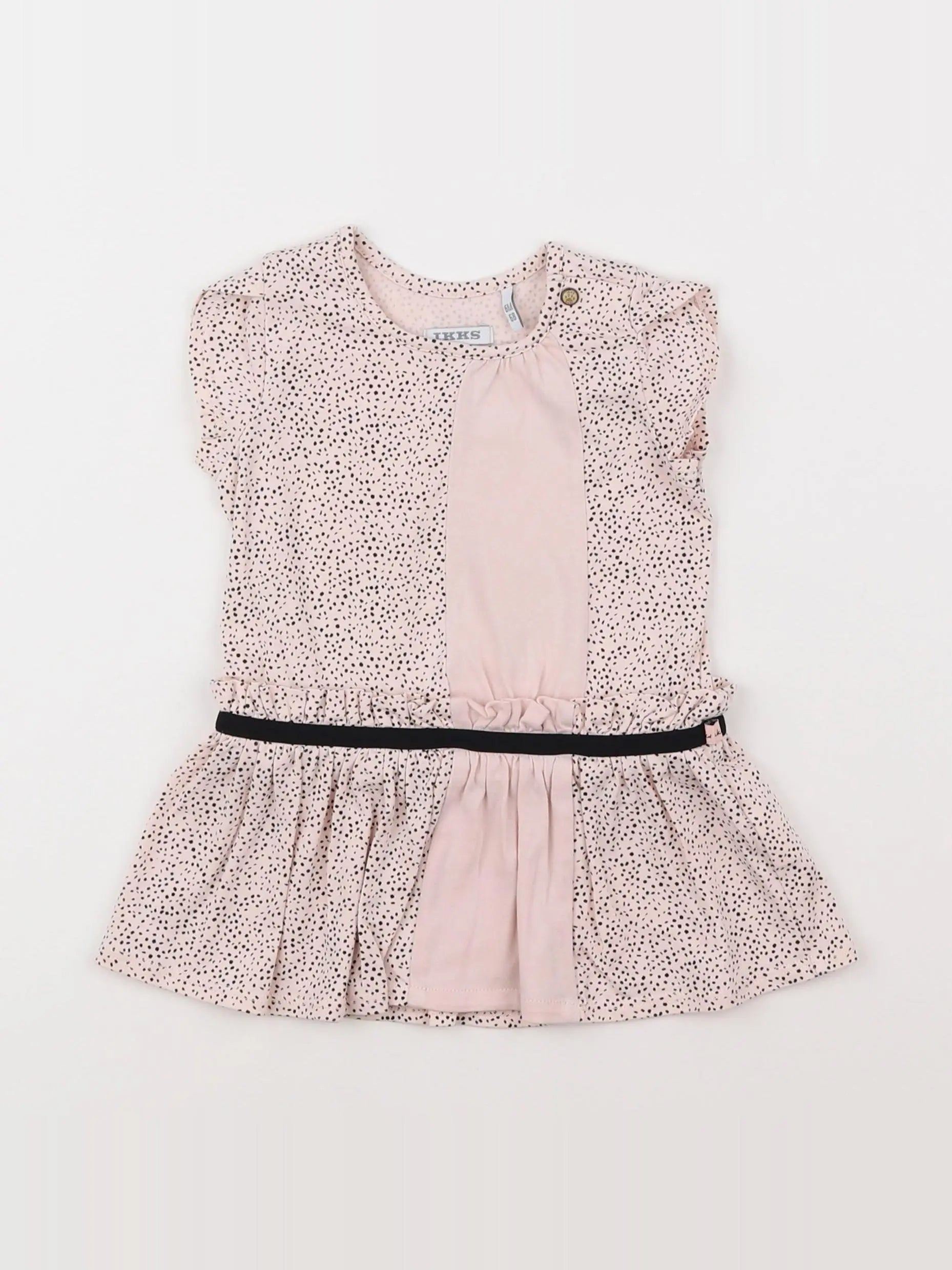 IKKS - robe rose - 6 mois