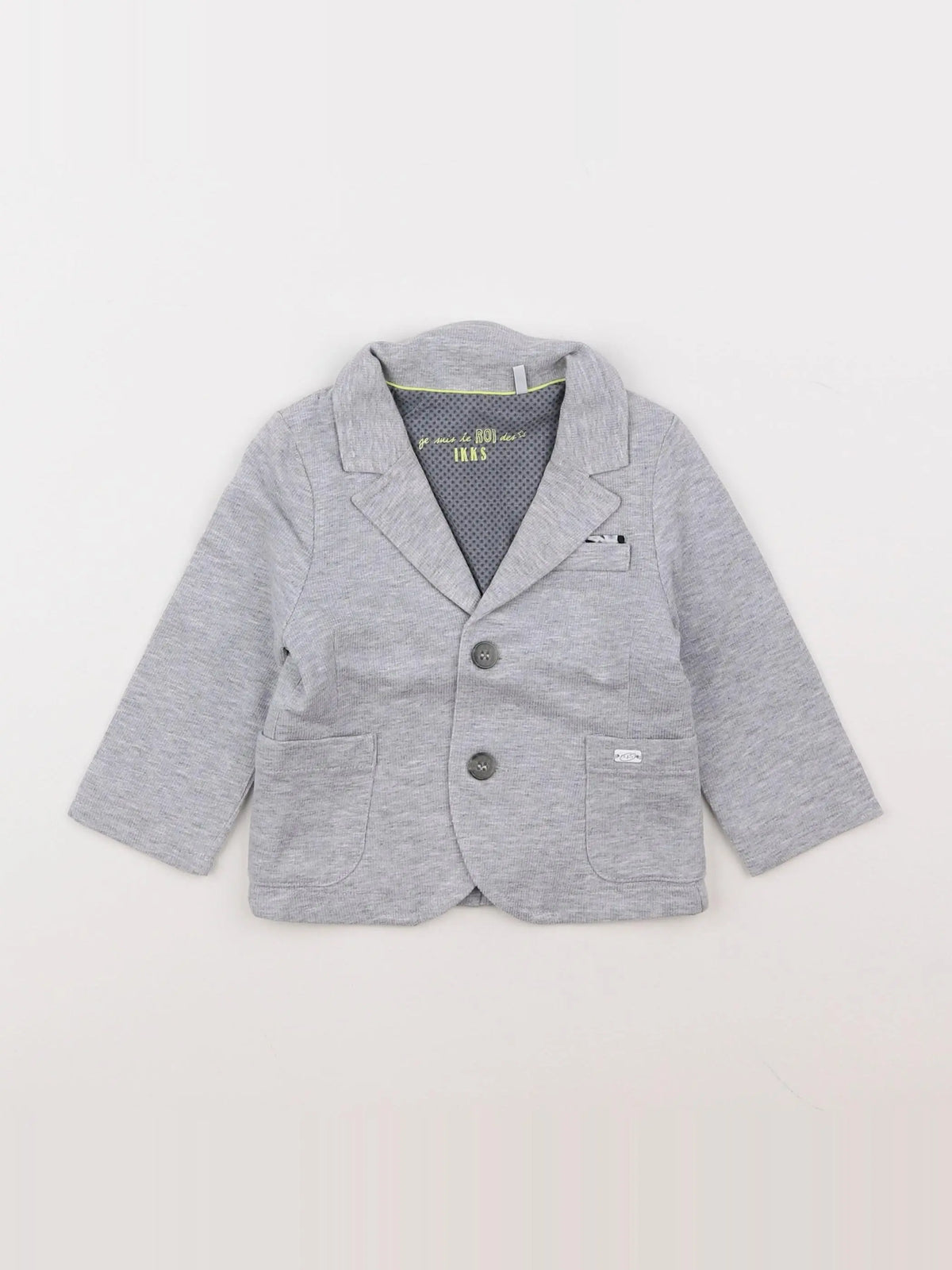 IKKS - veste gris - 6 mois