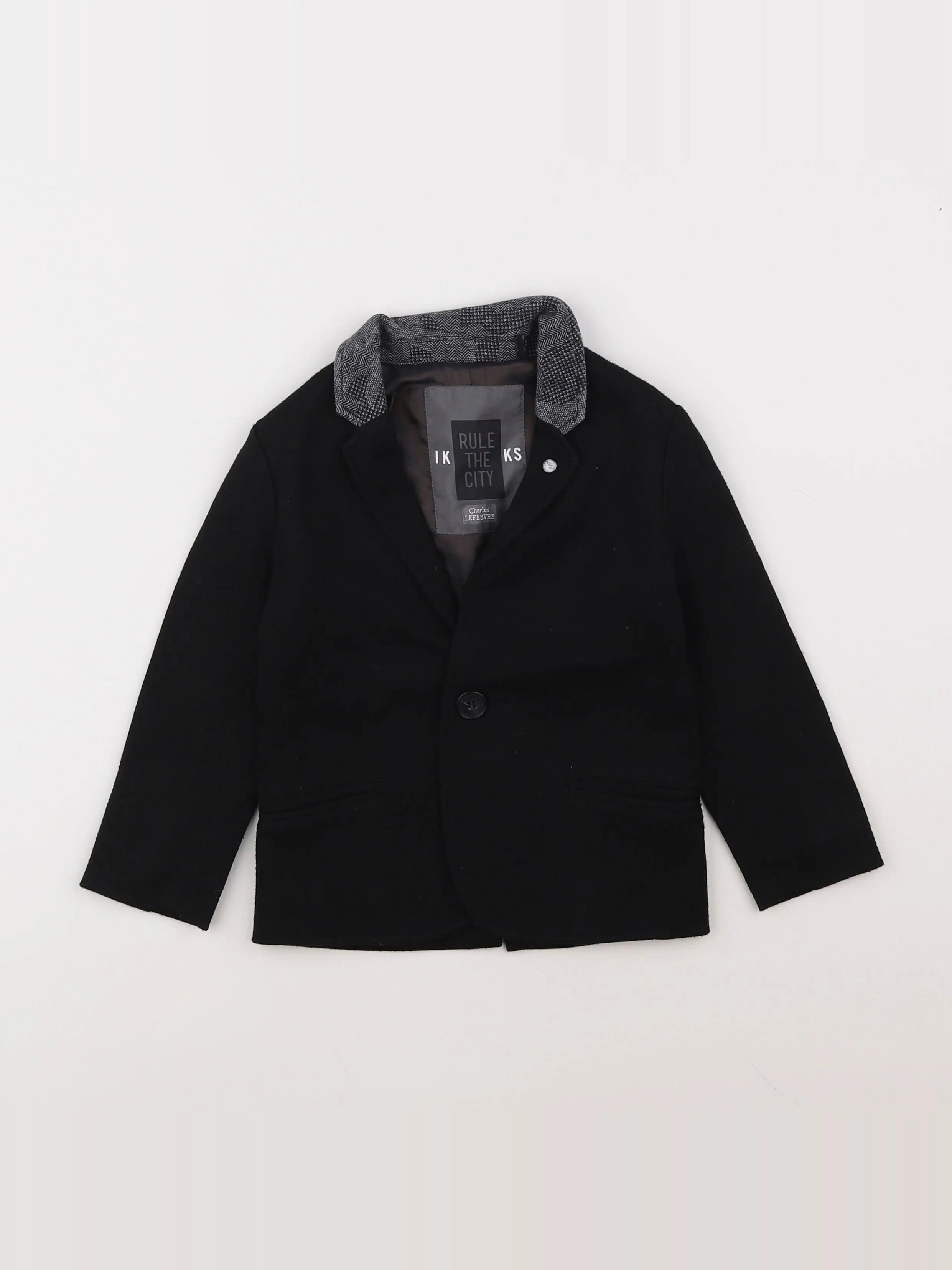 IKKS - veste noir - 3 ans