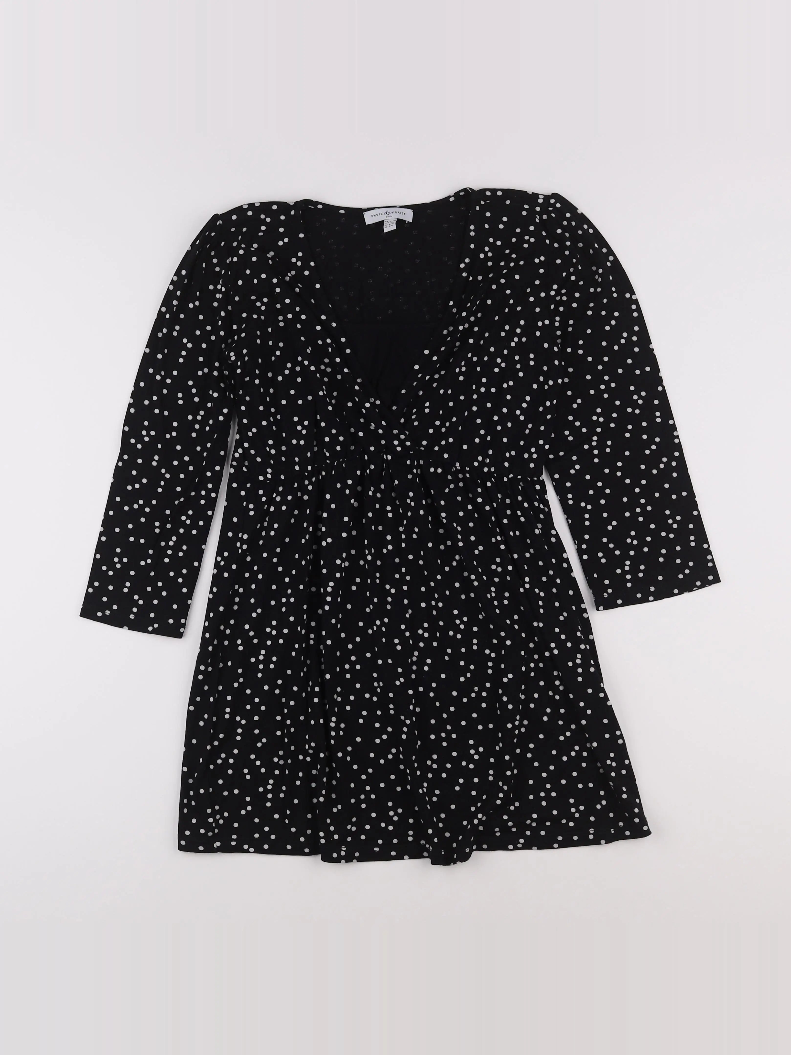 Envie de fraise - tee-shirt grossesse noir - 36 à 38