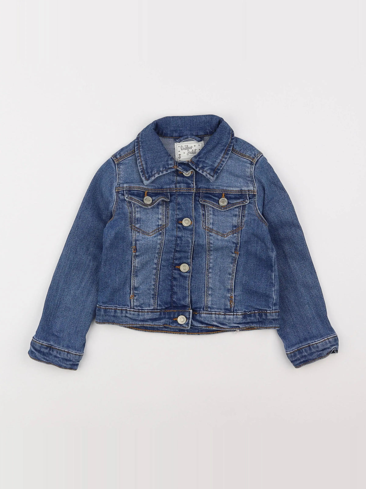 Vertbaudet - veste bleu - 4 ans