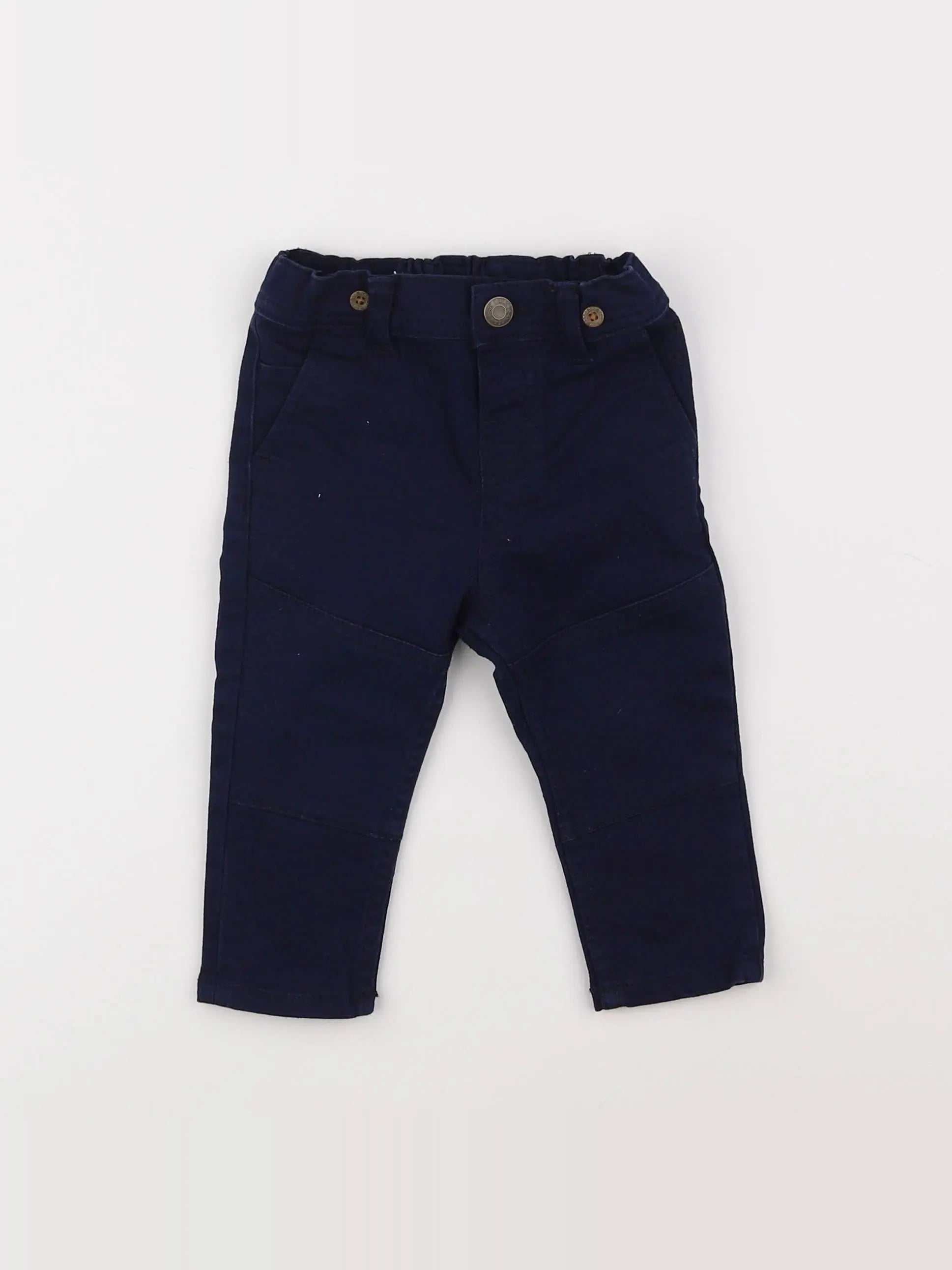 H&M - jean bleu - 6/9 mois