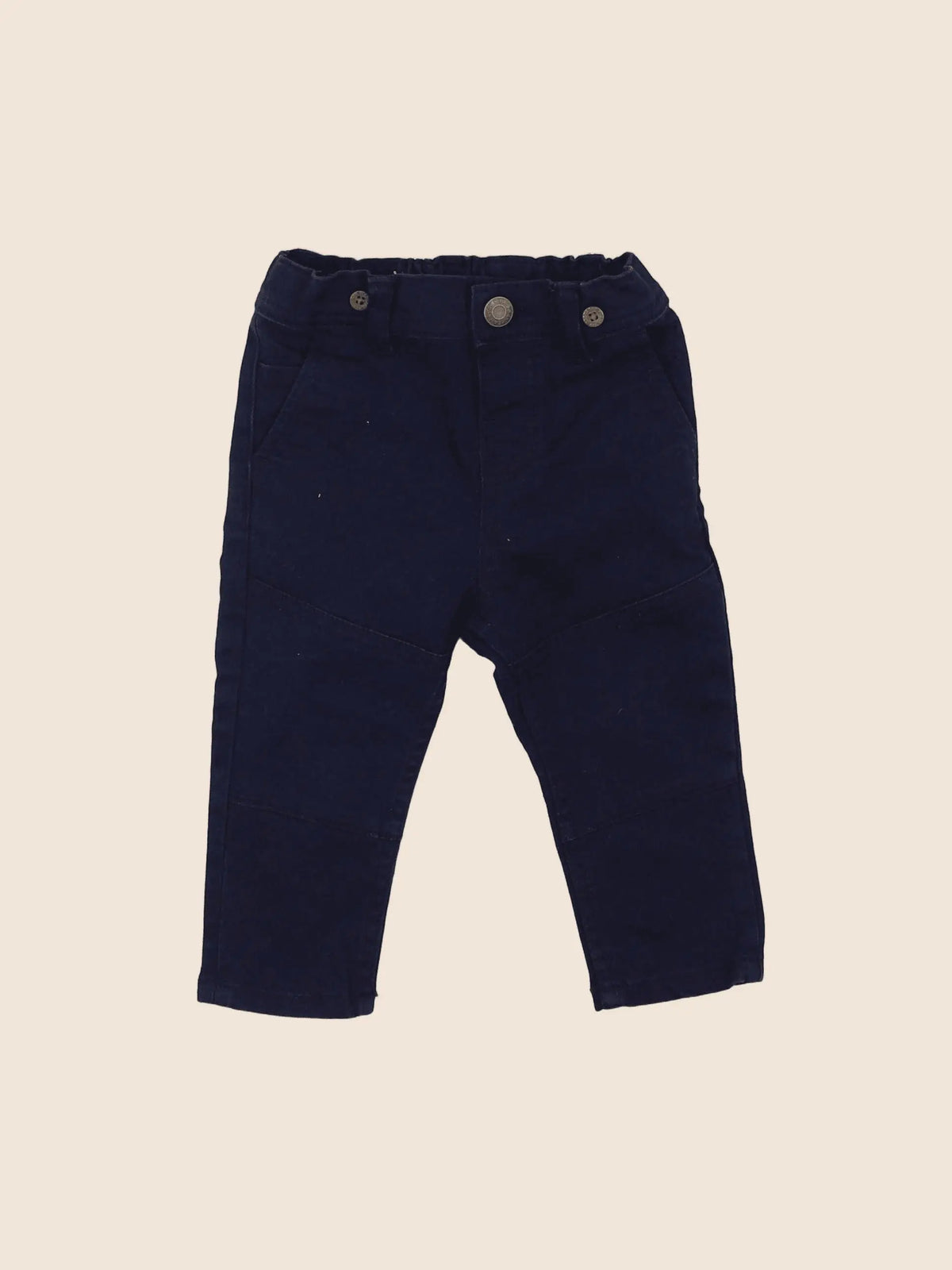 H&M - jean bleu - 6/9 mois