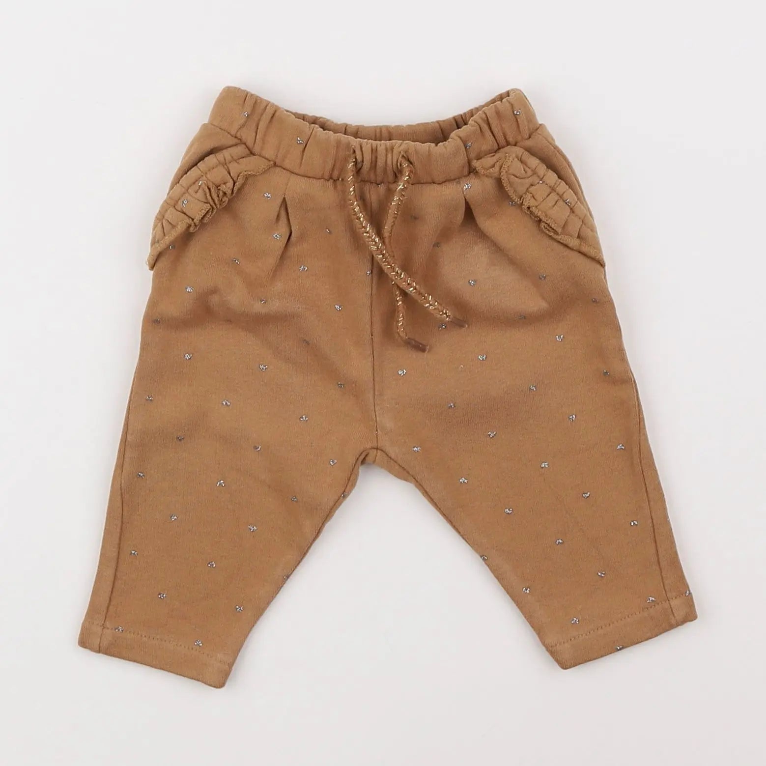 Vertbaudet - pantalon marron - 3 mois