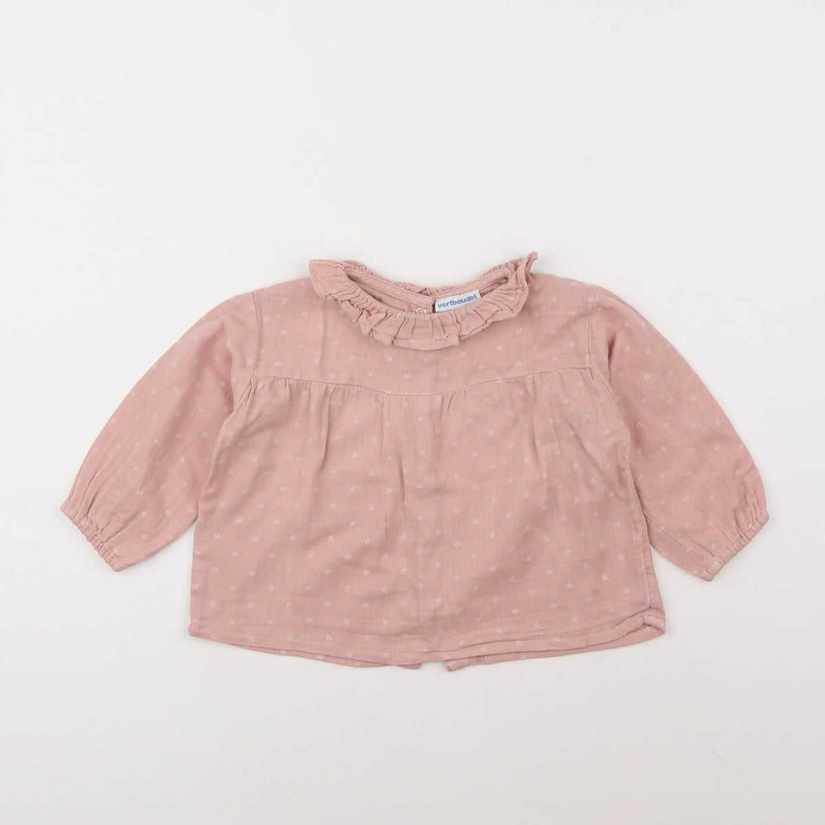 Vertbaudet - blouse rose - 18 mois
