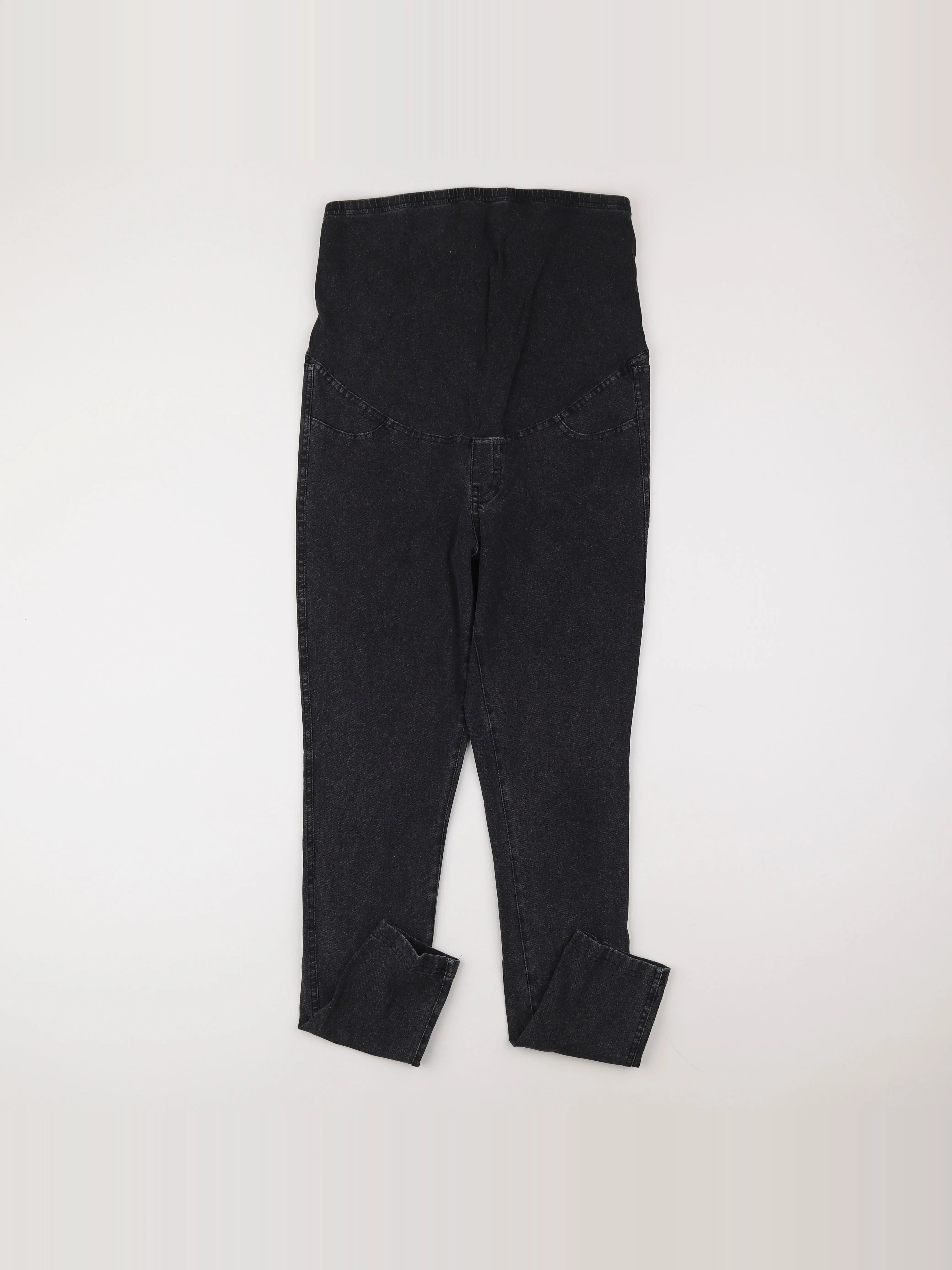 H&M - jean grossesse gris - 38