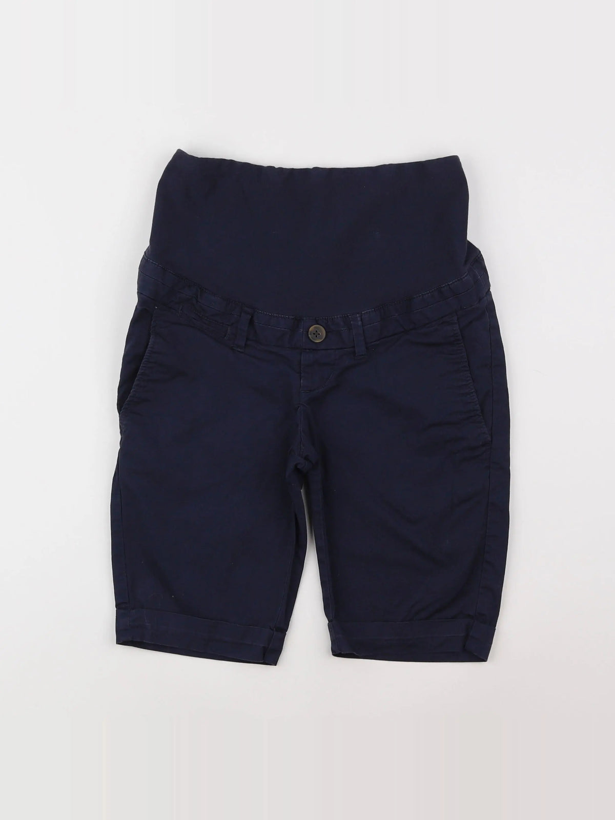 H&M - short grossesse bleu - 34