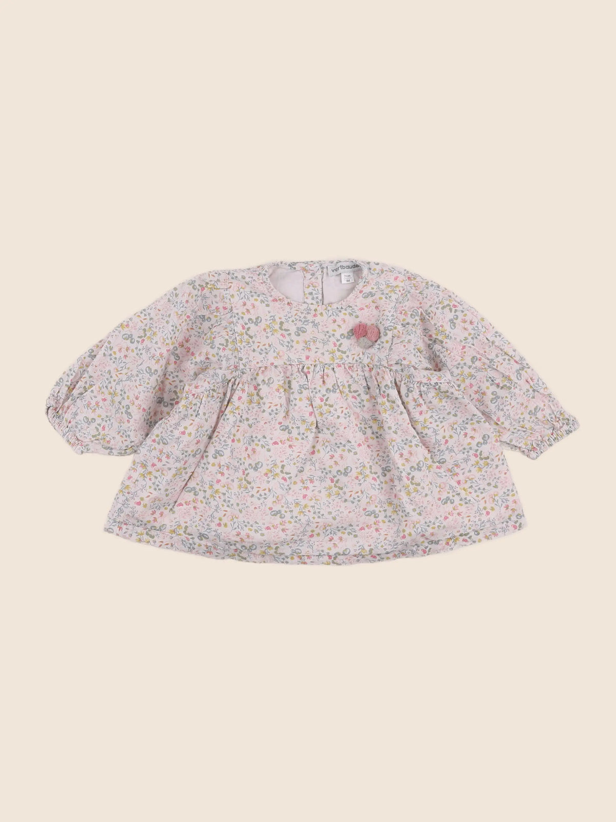 Vertbaudet - blouse multicolore - 9 mois