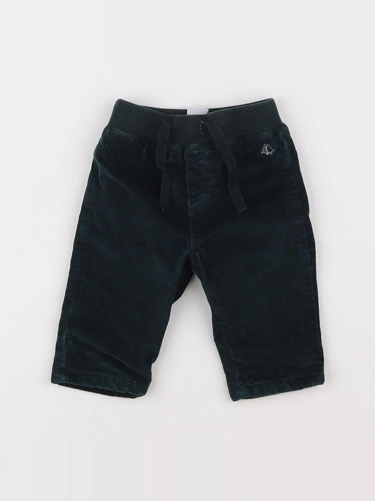 Petit Bateau - pantalon vert - 3 mois