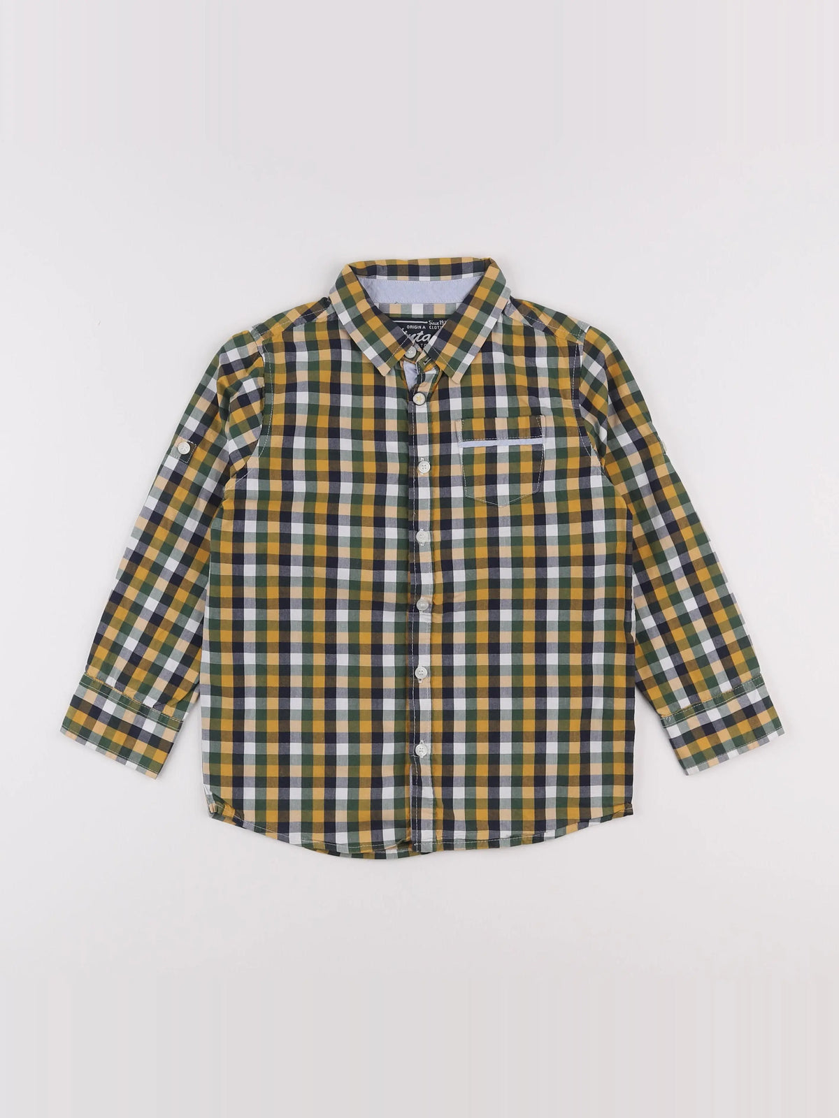 Tape à l'oeil - chemise jaune - 6 ans