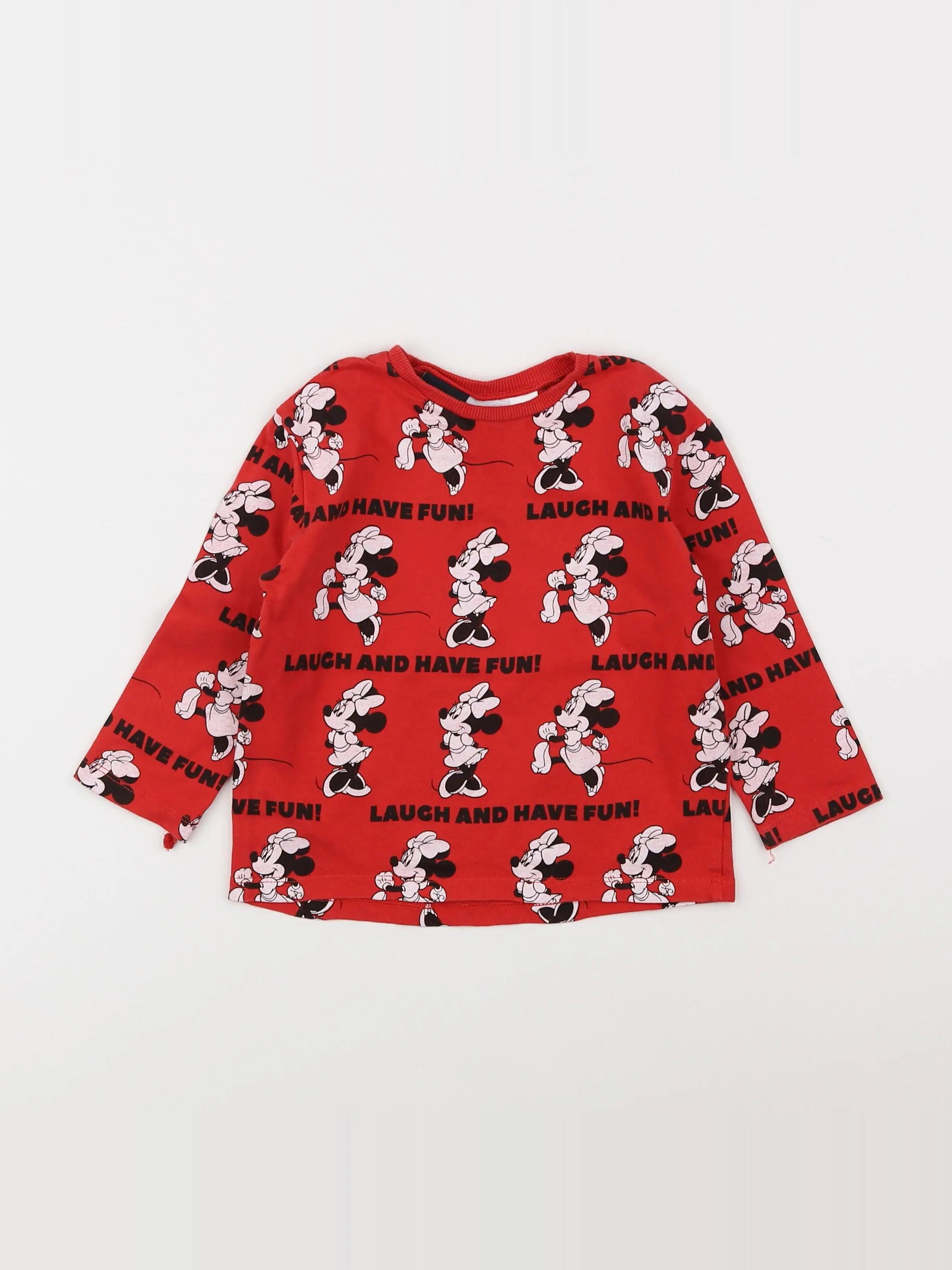 Zara - tee-shirt rouge - 12/18 mois