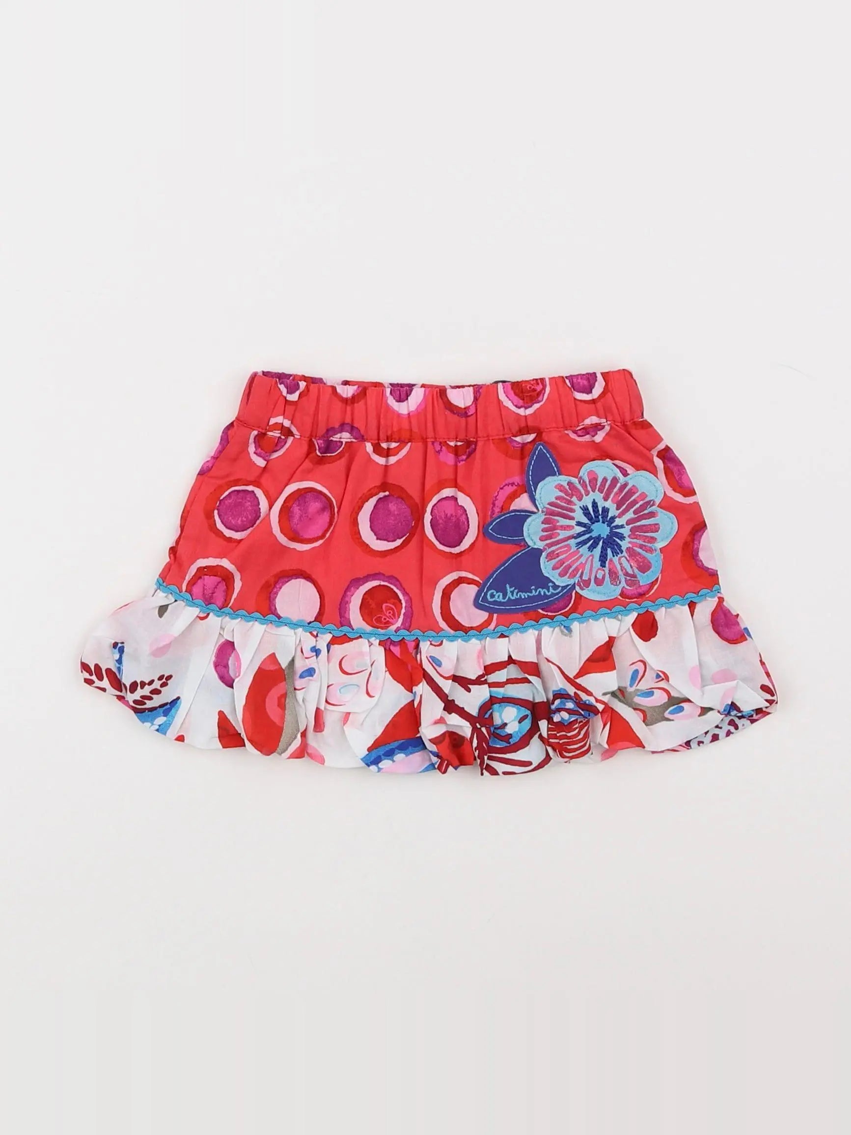 Catimini - jupe multicolore - 6 mois