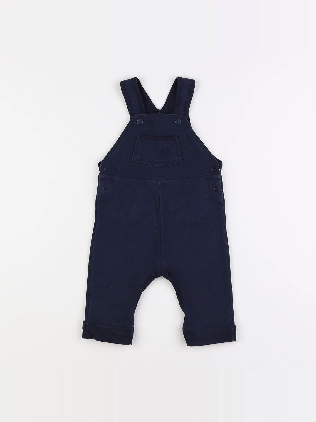 Petit Bateau - salopette bleu - 6 mois