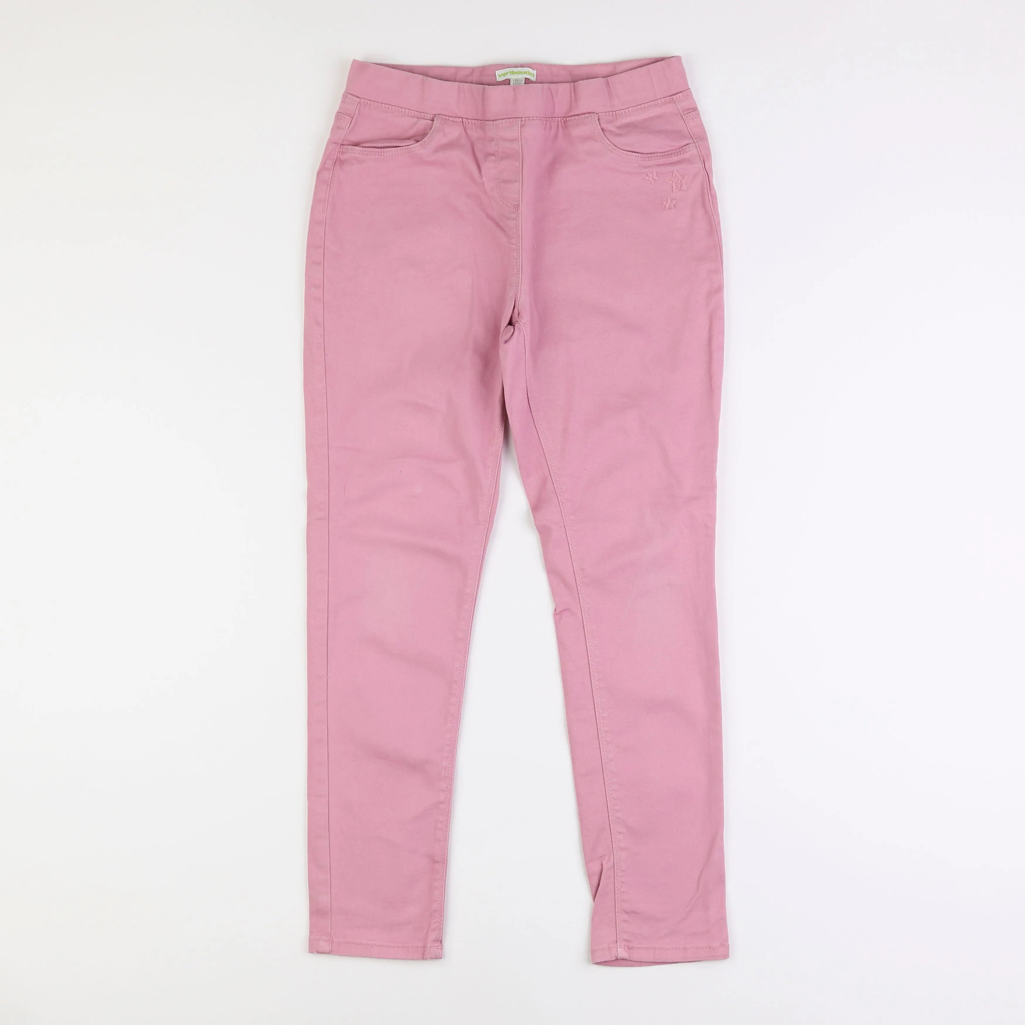 Vertbaudet - jegging rose - 12 ans
