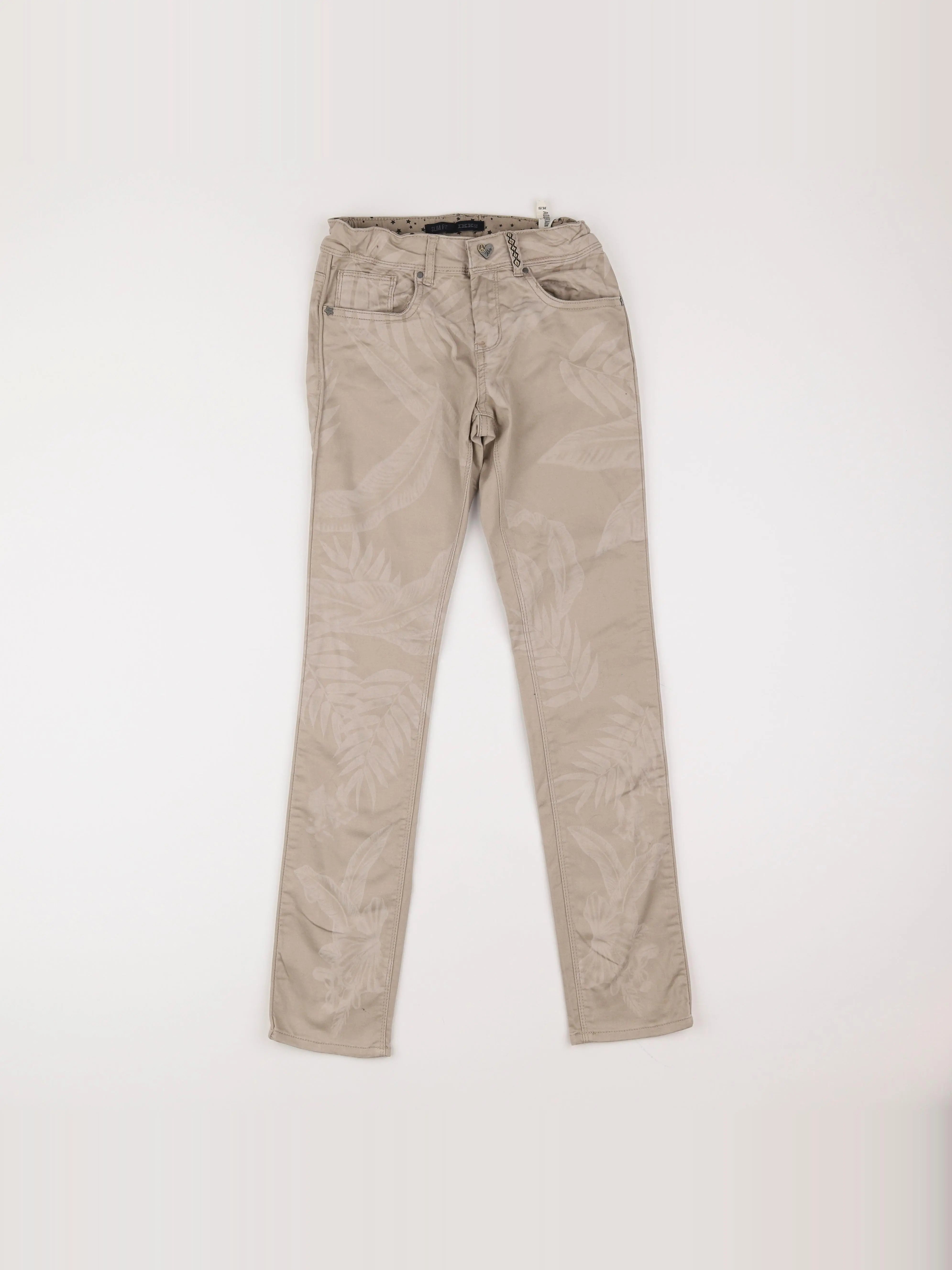 IKKS - pantalon beige - 10 ans