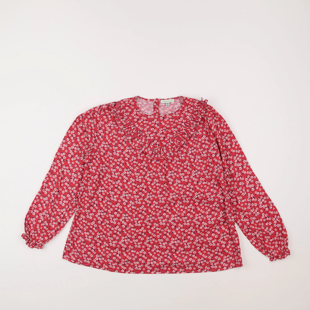 Vertbaudet - blouse rouge - 12 ans