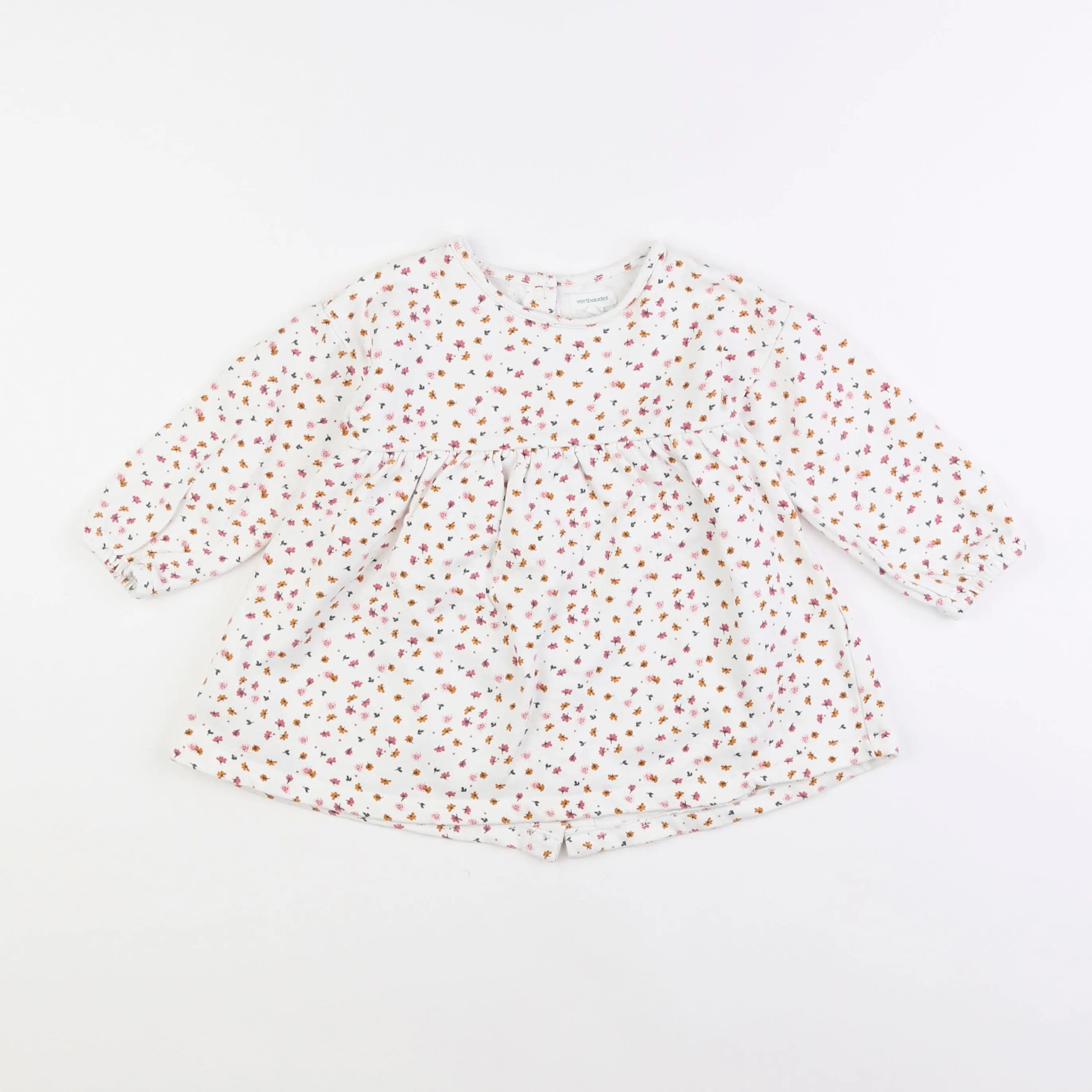Vertbaudet - robe blanc - 2 ans